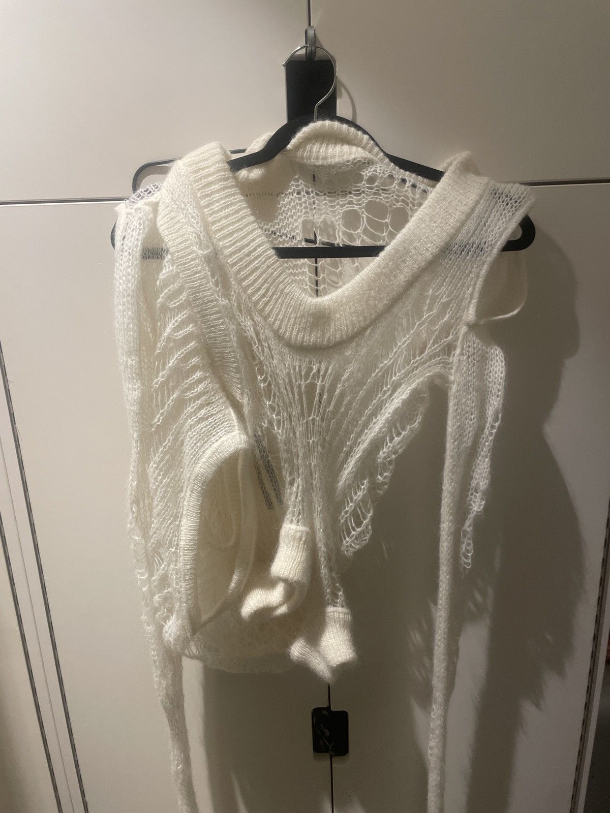 Rick Owens Rick Owens Banana Knit Mohair Sweater Size US S / EU 44-46 / 1 - 3 Thumbnail