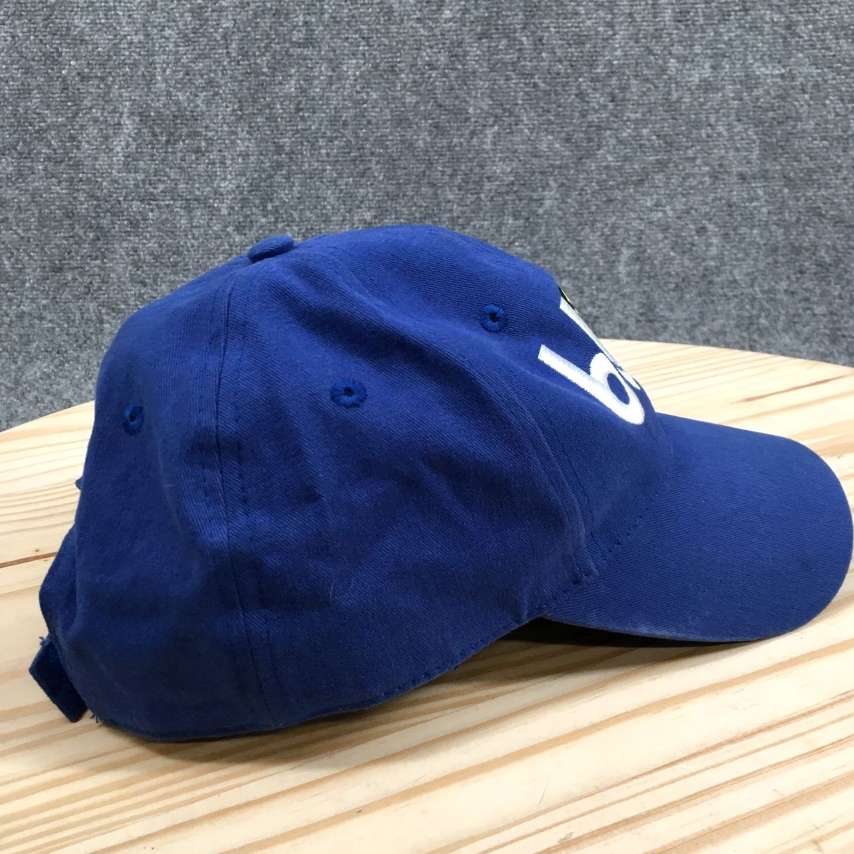 J Brand Scotch Blue Brand Baseball Cap Unisex Blue OS Adjustable Curved Brim Embroidered Size ONE SIZE - 6 Thumbnail