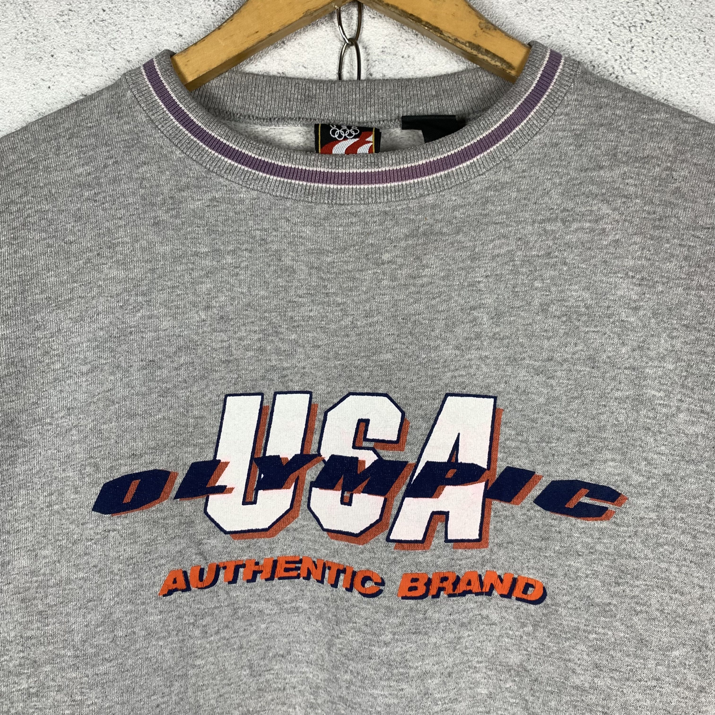 USA Olympics Olympic USA Sweatshirt Crewneck Size US M / EU 48-50 / 2 - 2 Thumbnail