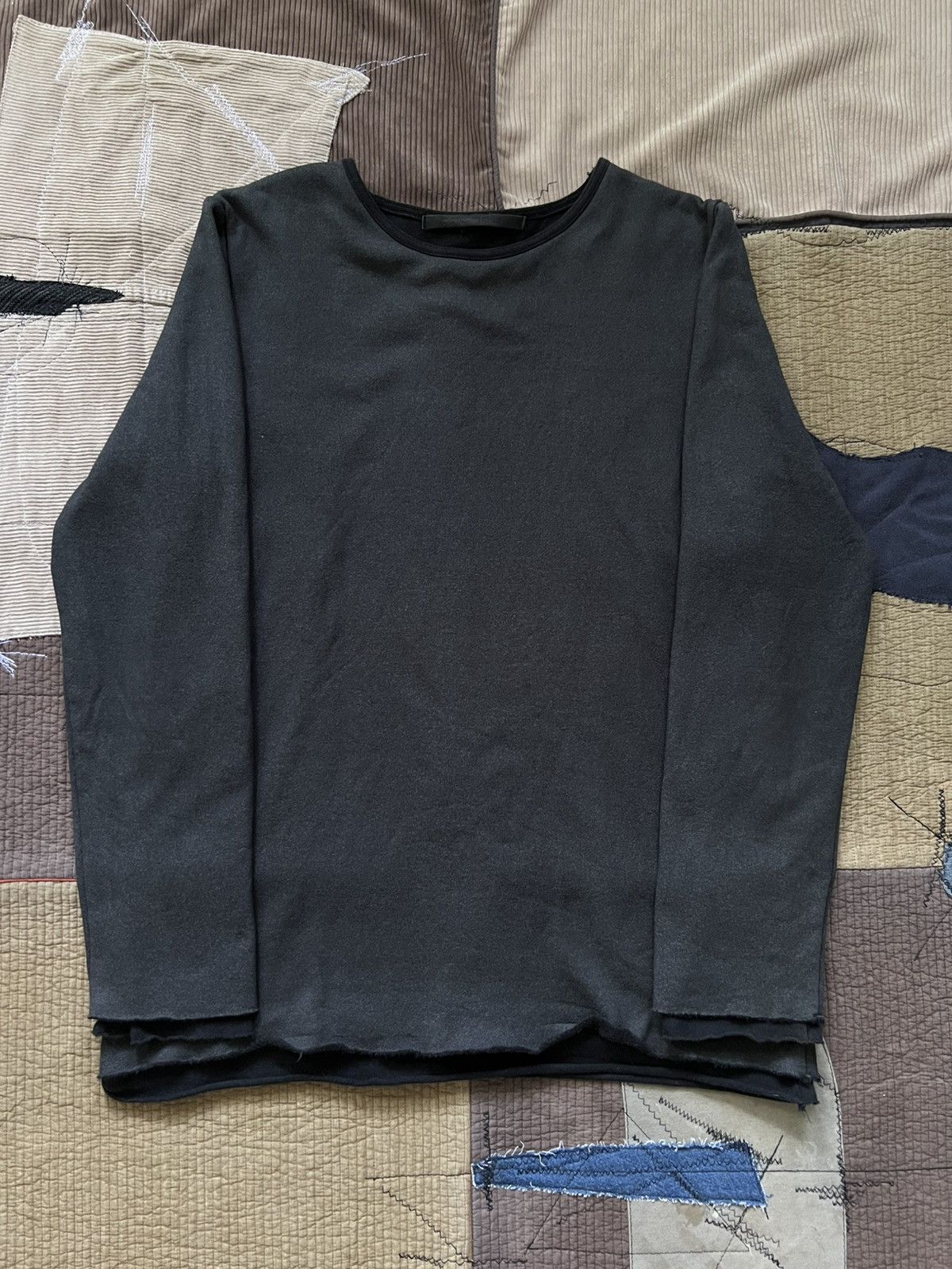 RIPVANWINKLE Archive* ripvanwinkle 2 Layers Long sleeve Waxed Shirt Size US S / EU 44-46 / 1 - 1 Thumbnail