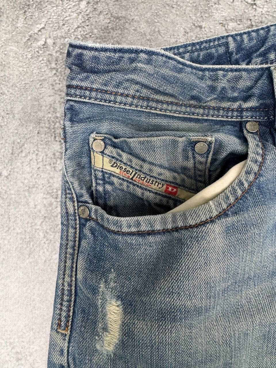 Diesel Diesel Mens Basic Blue Pants Jeans Denim Size US 32 / EU 48 - 7 Thumbnail