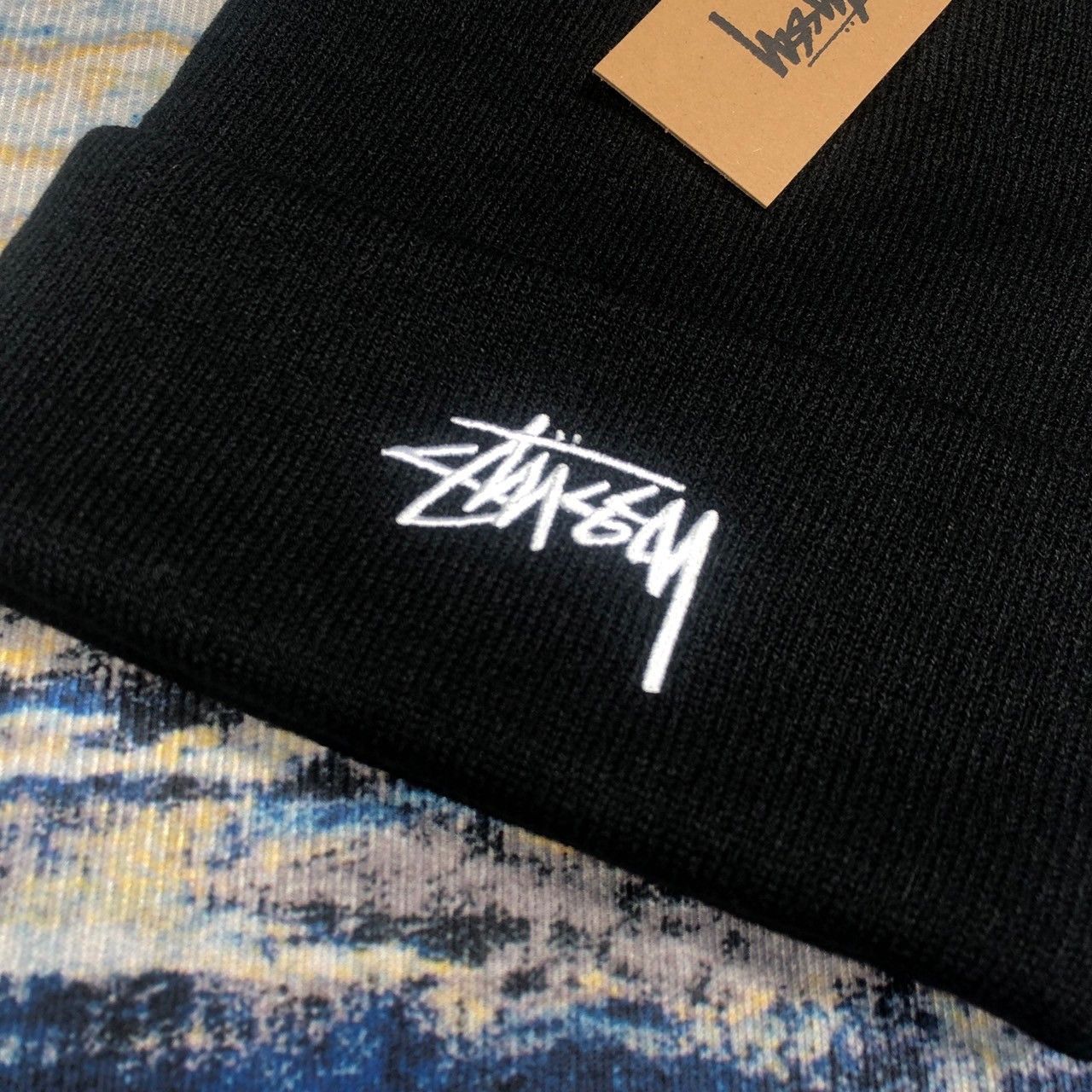 Stussy × Vintage Stussy Stock Cuff Beanie Size ONE SIZE - 3 Thumbnail