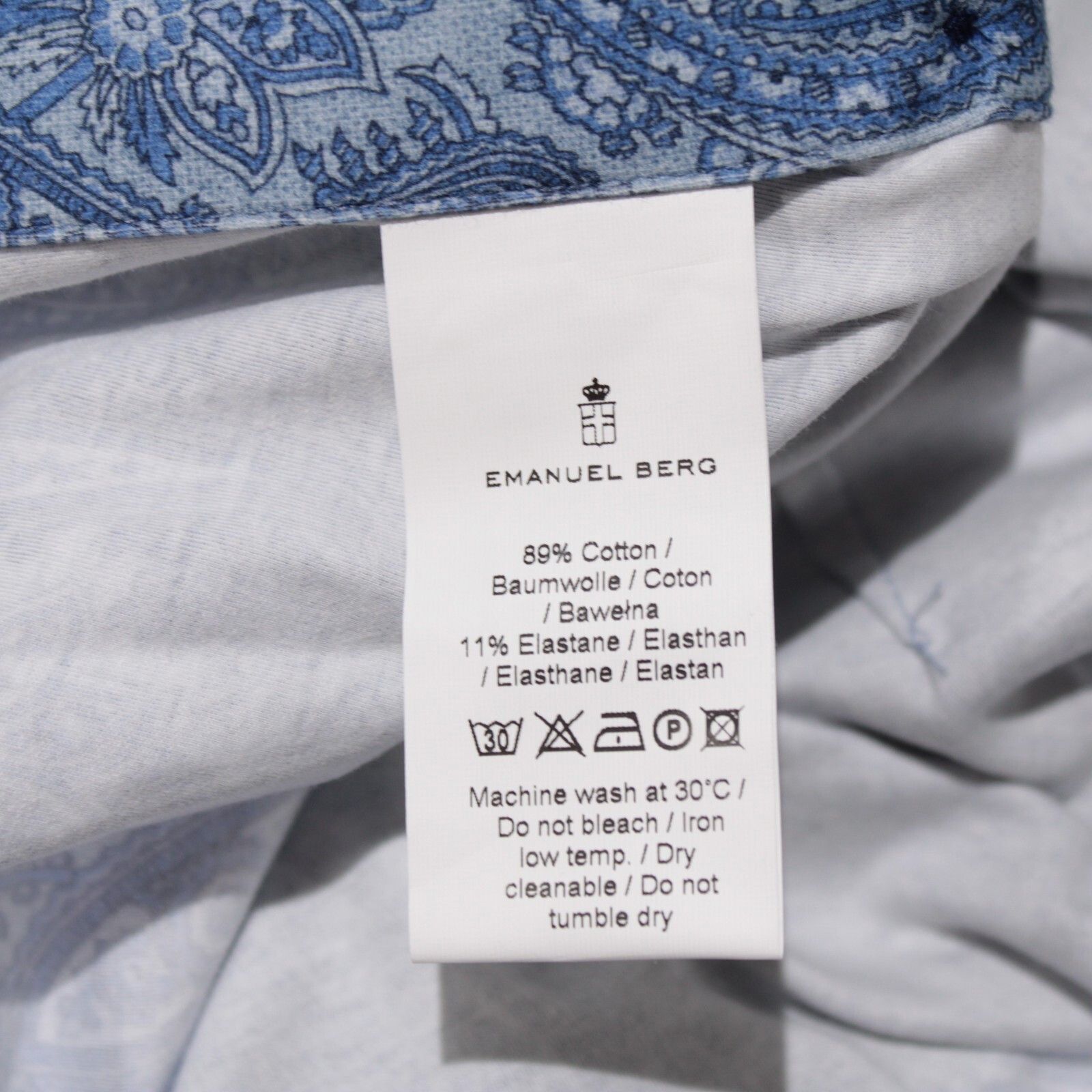 Other Emanuel Berg New with tags Shirt Size XL US In Blue Size US XL / EU 56 / 4 - 9 Thumbnail