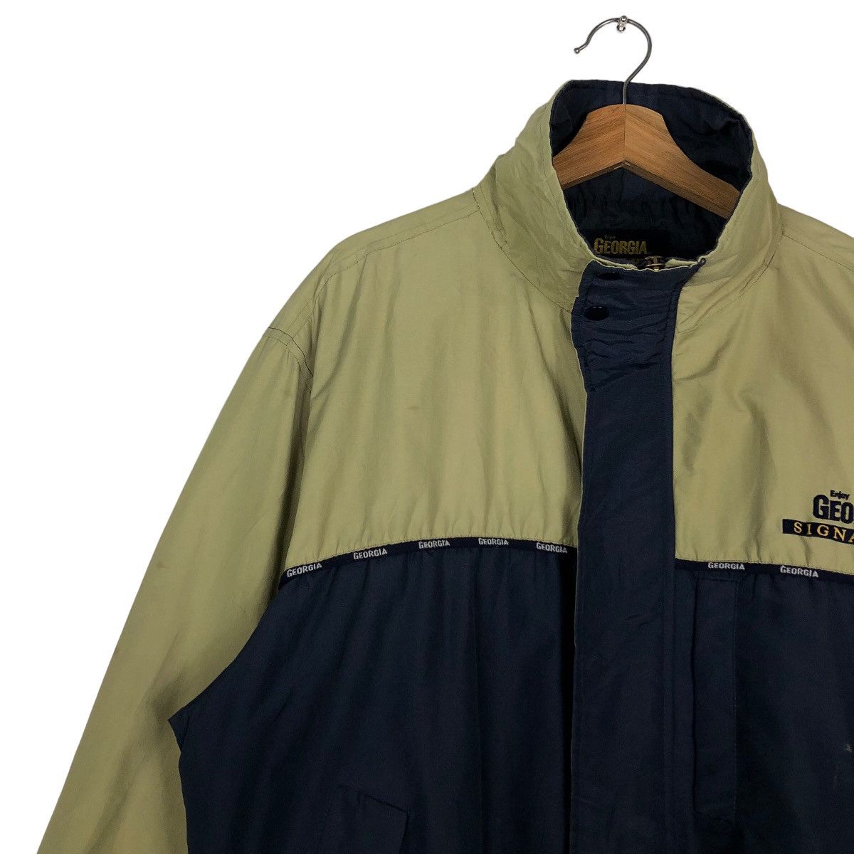 Japanese Brand 🔥Vintage Bomber Jacket Georgia Coffee Japan Made Size US M / EU 48-50 / 2 - 7 Thumbnail