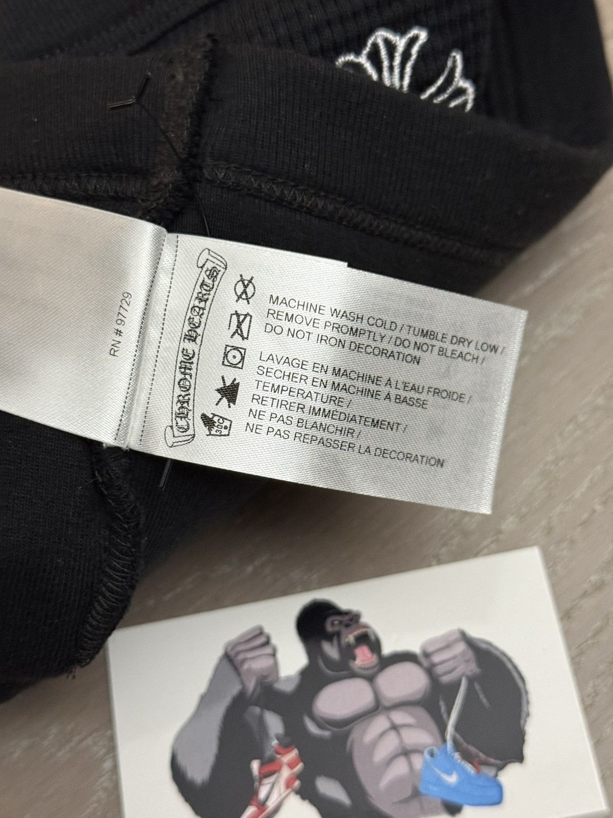 Chrome Hearts Chrome Hearts Skull Cap Horseshoe Beanie Size ONE SIZE - 5 Thumbnail