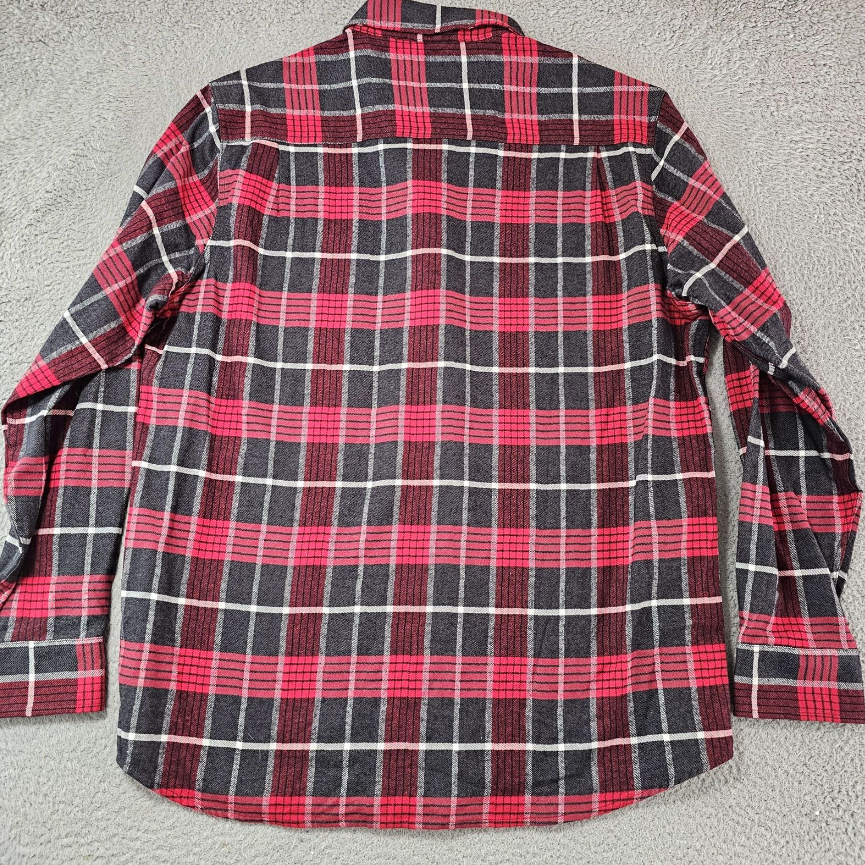 Weatherproof Weatherproof Shirt Mens L Red Black Gray Plaid Flannel Button-Down Weatherproof Vintage Shirt Mens Large Red Black Gray Plaid Flannel Button Down Size US L / EU 52-54 / 3 - 5 Thumbnail