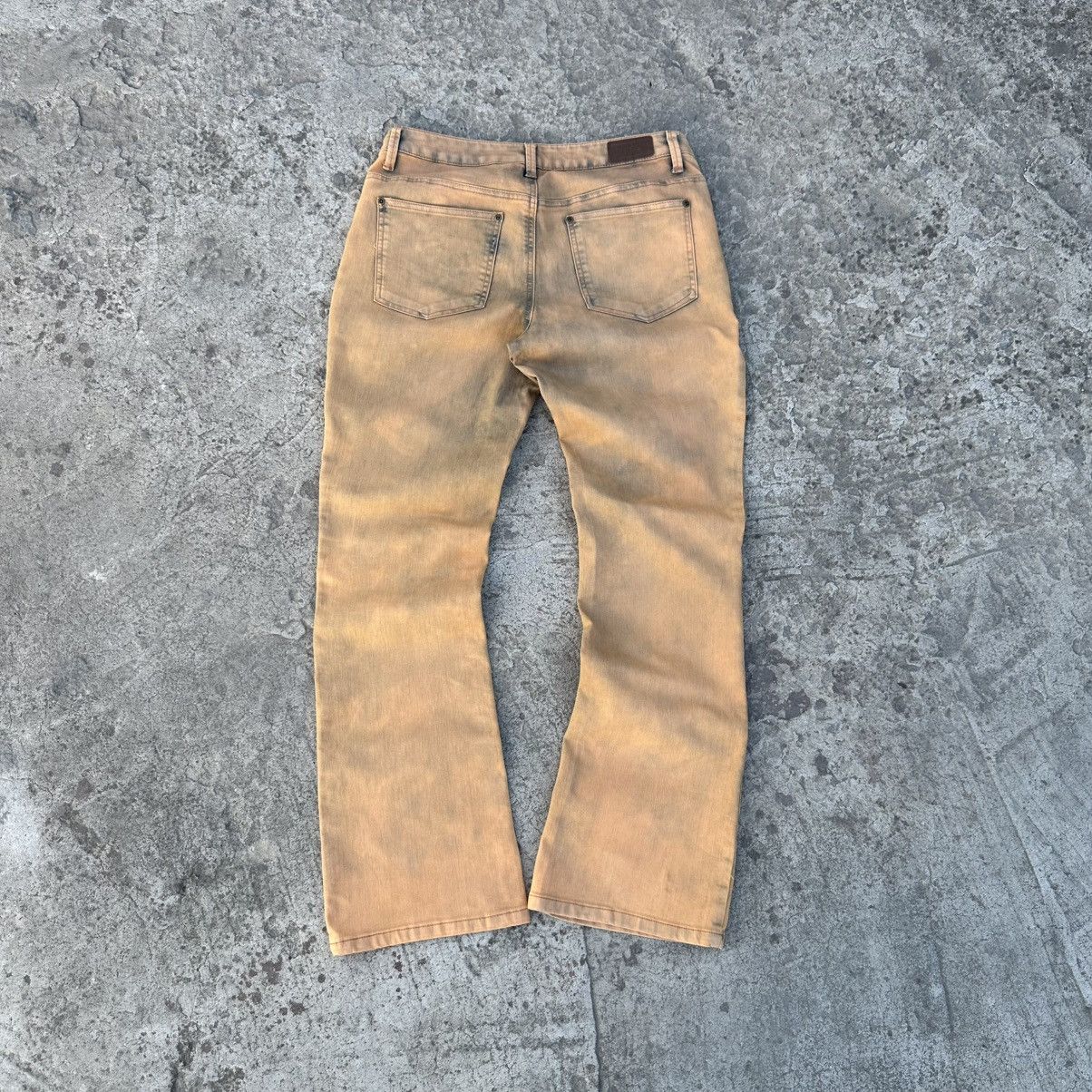 CCP (Crazy Character Print) Vintage Japanese Style Flare Jeans John Baner Size 42 Grunge Size 32" / US 10 / IT 46 - 4 Thumbnail