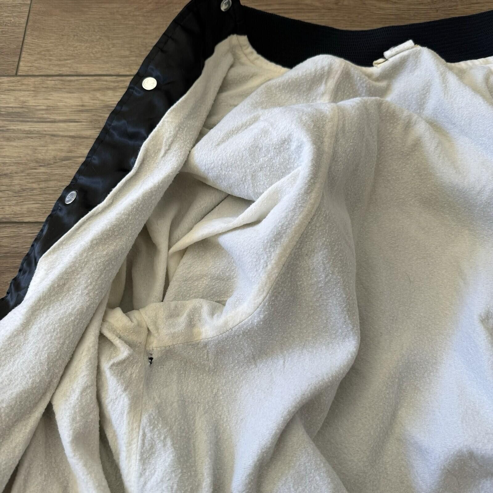Other Vintage 70s 80s K-Brand Satin Bomber Jacket Black XL Size US XL / EU 56 / 4 - 4 Thumbnail