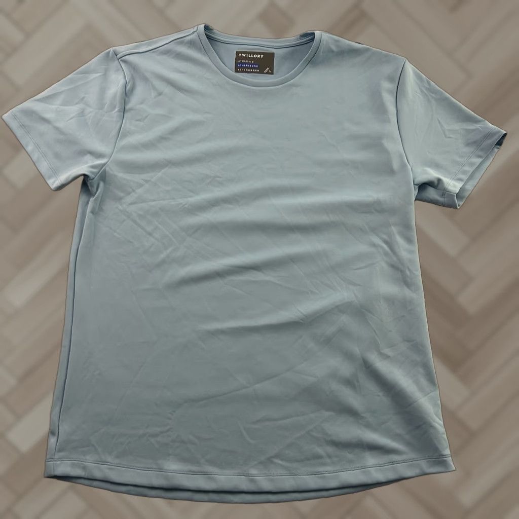Vintage Twillory Athletic Short Sleeve T Shirt Men's L Blue Athletic Shirt Mens Twillory Short Sleeve Tee Blue Size US L / EU 52-54 / 3 - 1 Thumbnail