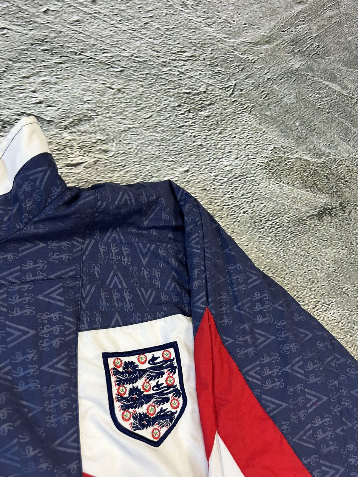Umbro RARE England vintage Umbro track suit 90/92 navy big logo Size US XL / EU 56 / 4 - 3 Thumbnail