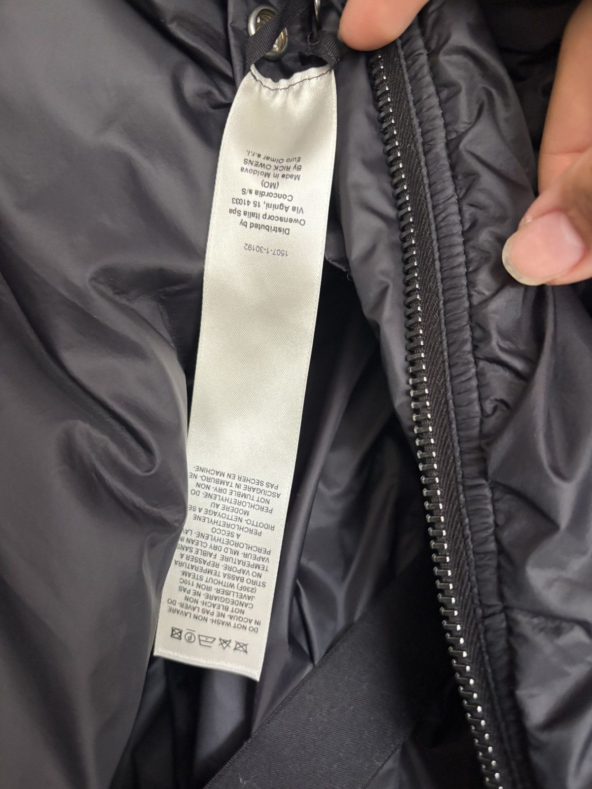 Rick Owens Drkshdw Rick Owens DRKSHDW jacket Cropped Alice Parka Size US L / EU 52-54 / 3 - 6 Thumbnail