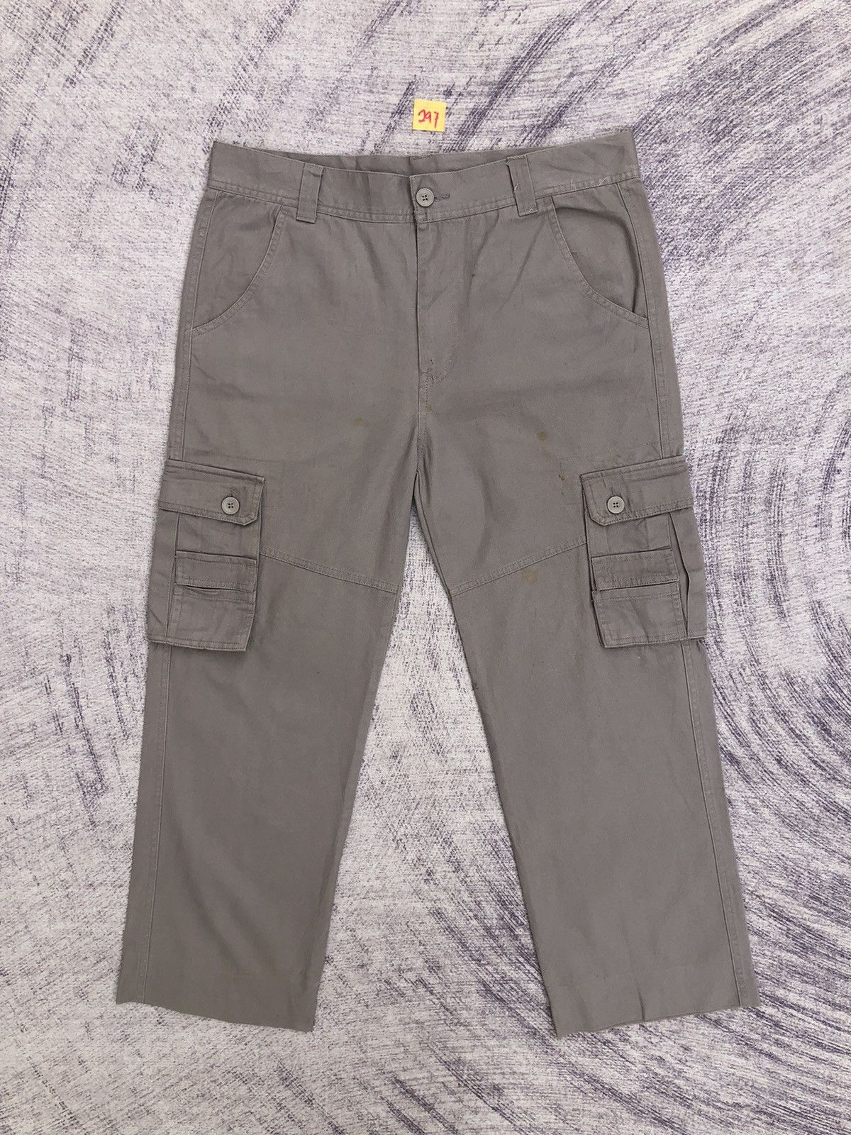 Other Straight Leg Cargo Pants Loose Bottoms With 6 Pocket Size US 34 / EU 50 - 2 Thumbnail