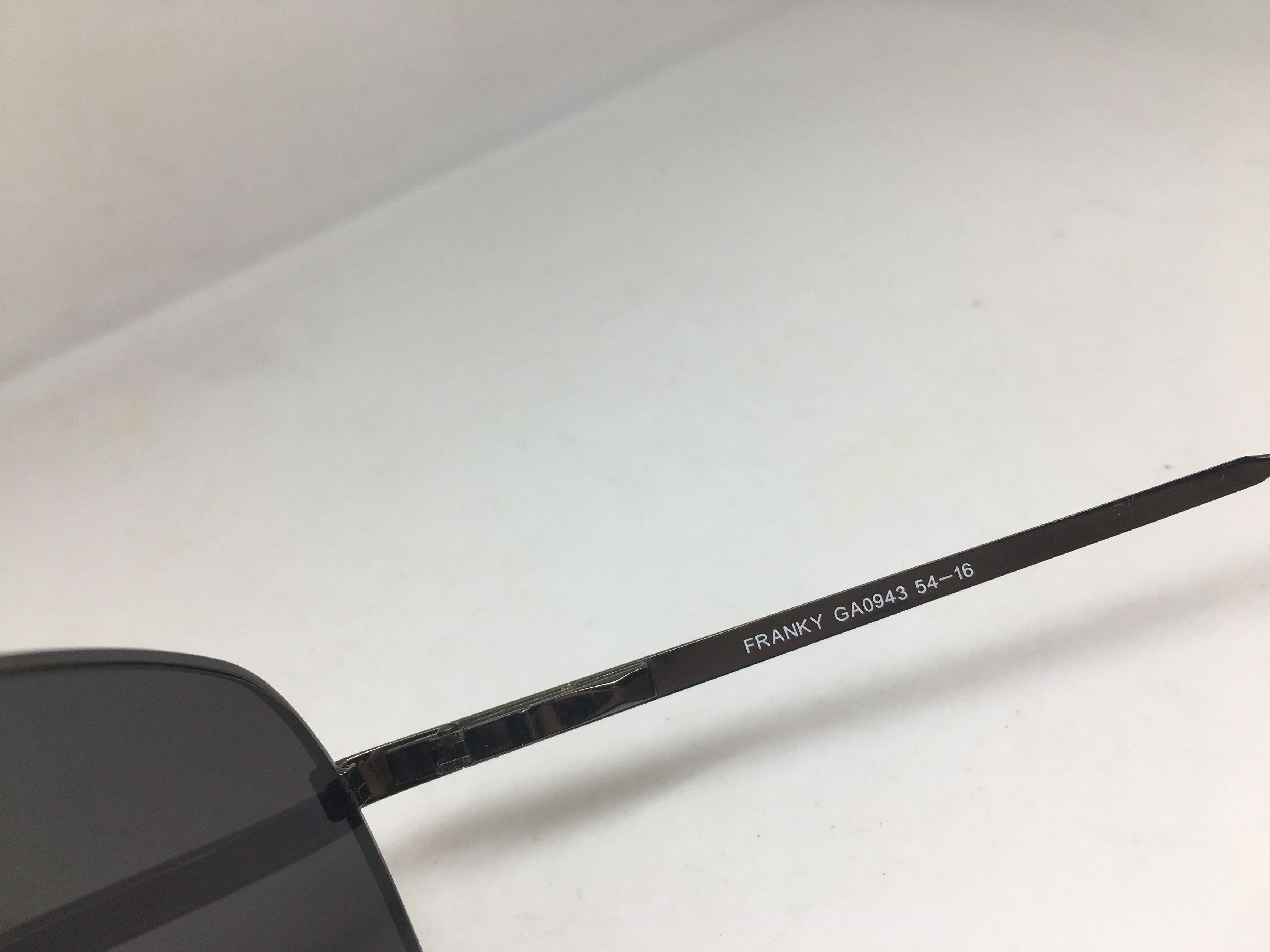 Other Franky Gray Silver Aviator Sunglasses Frame Pilot Size ONE SIZE - 4 Thumbnail
