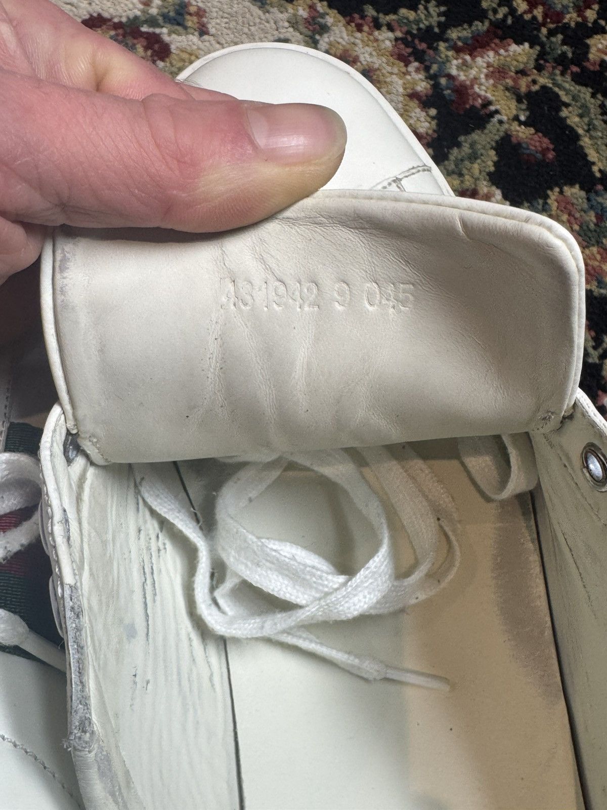 Gucci Gucci Ace Sneakers "Bee" Size 9us Size US 9 / EU 42 - 8 Thumbnail