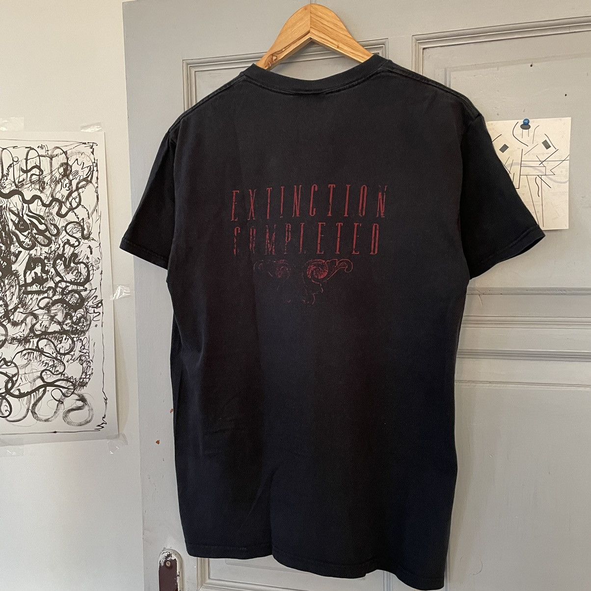 Band Tees × Vintage Vintage 00’s Darkmoon Apocalyptic syndromT-shirt Size US M / EU 48-50 / 2 - 6 Thumbnail