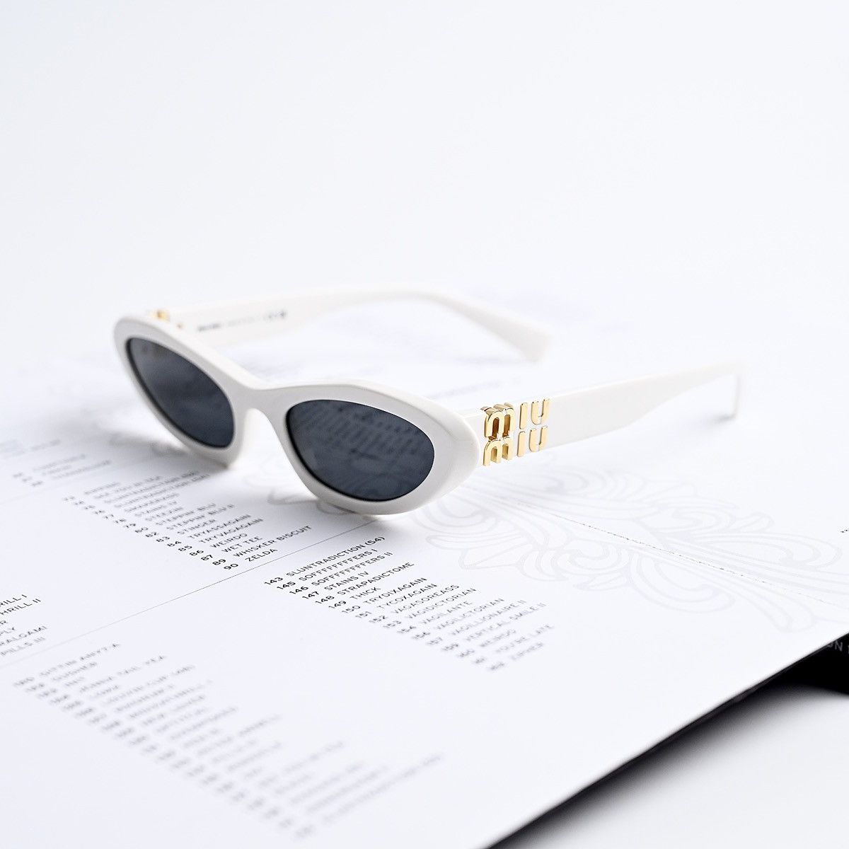 Miu Miu MIU MIU 0MU 09YS SUNGLASSES Size ONE SIZE - 1 Thumbnail