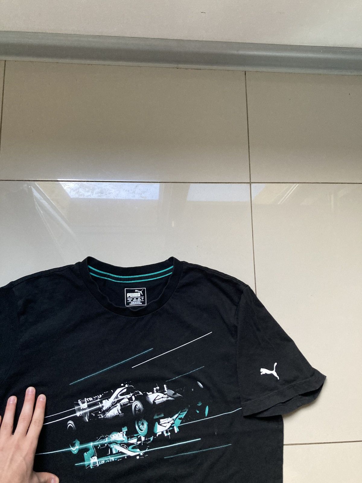 Mercedes-Benz × Puma Puma x mercedes amg petronas f1 racing team tee tshirt L y2k Size US L / EU 52-54 / 3 - 6 Thumbnail