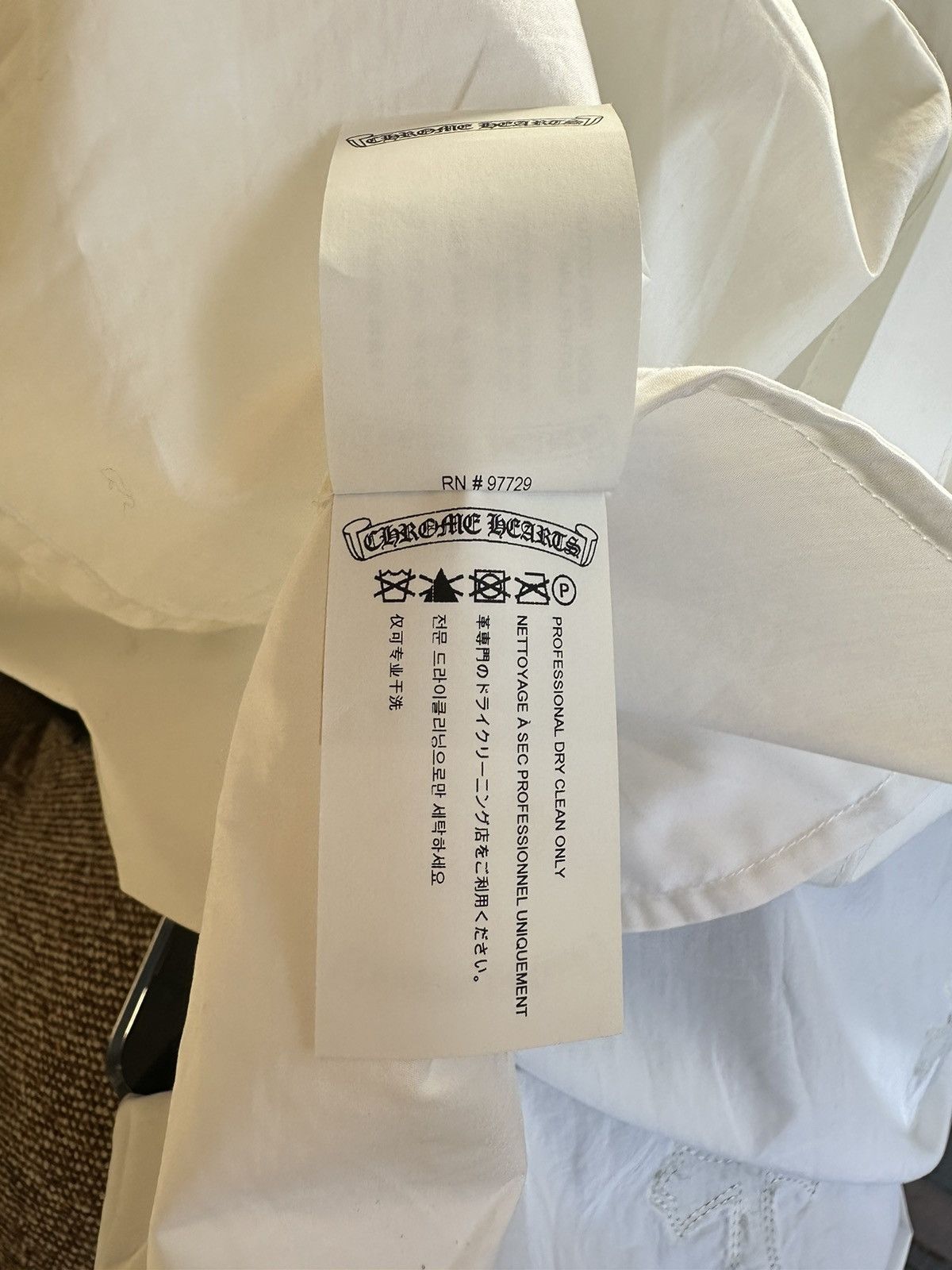 Chrome Hearts CHROME HEARTS SLIK FLOODED BUTTON UP Size US M / EU 48-50 / 2 - 7 Thumbnail
