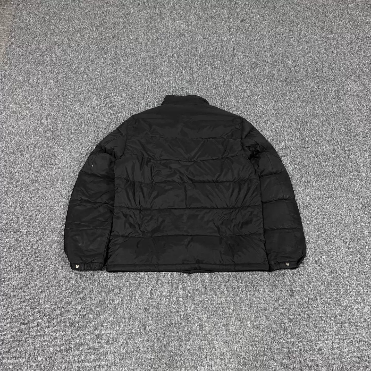 Prada Prada Black Tri Logo Stand Collar Down Jacket Size 54 Size US L / EU 52-54 / 3 - 2 Thumbnail