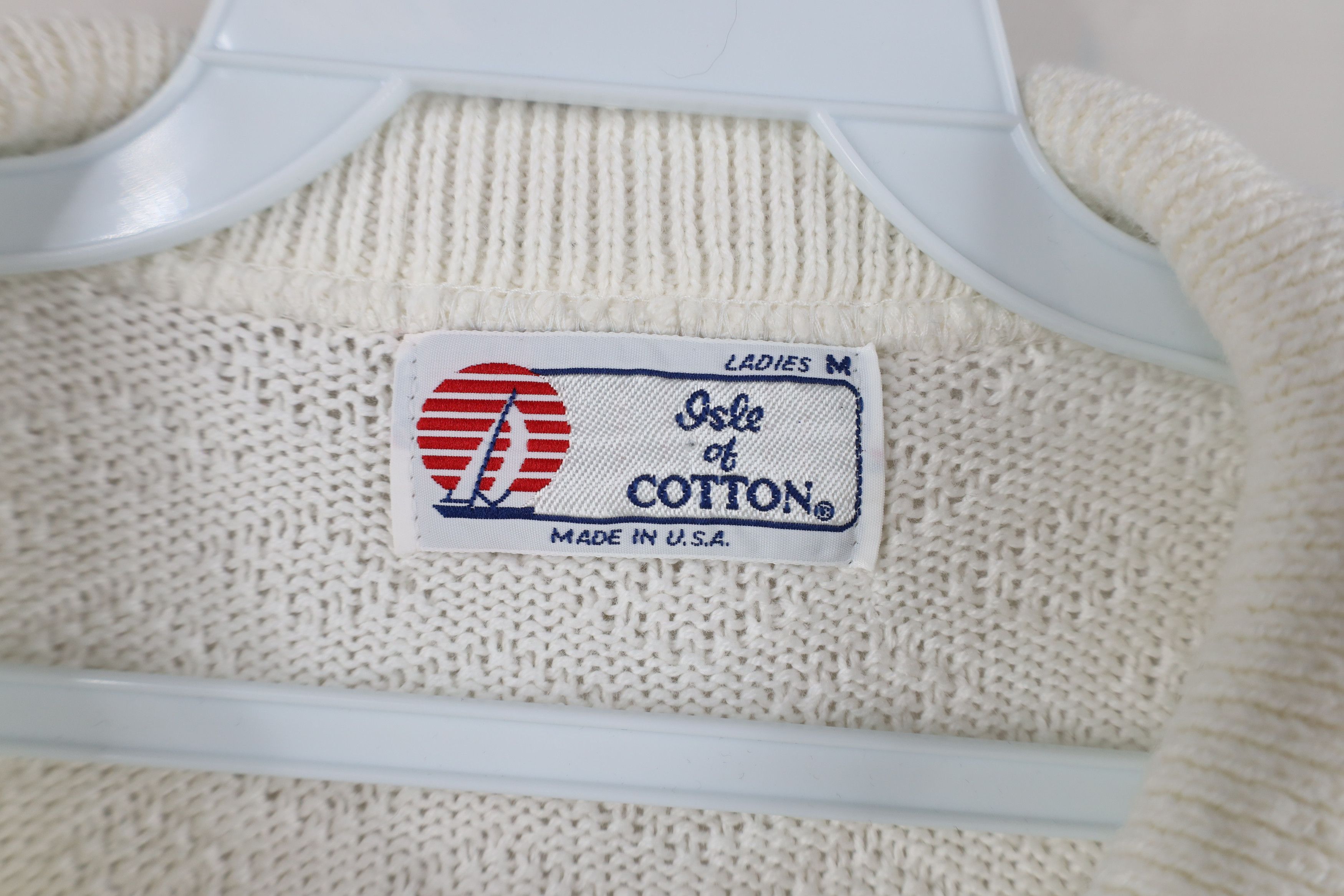 Vintage Vintage 90s Streetwear Butterfly Knit Collared Sweater USA Size M / US 6-8 / IT 42-44 - 9 Thumbnail