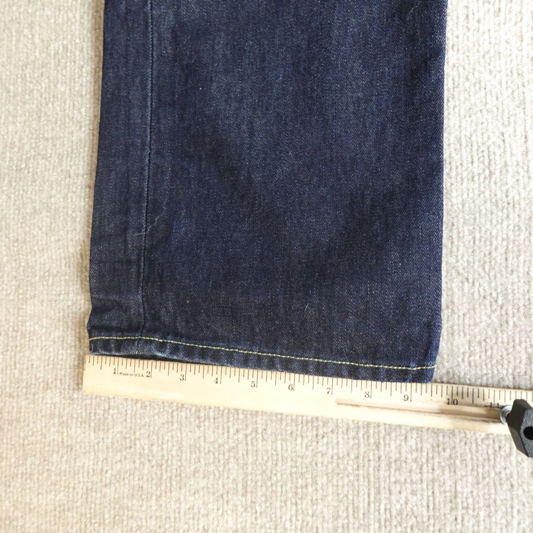 Polo Ralph Lauren Polo Ralph Lauren Jeans 38 x 33 Blue Zip Fly Straight Men Denim Cotton Belt Loops 67 Vintage No Regular Size US M / EU 48-50 / 2 - 6 Thumbnail