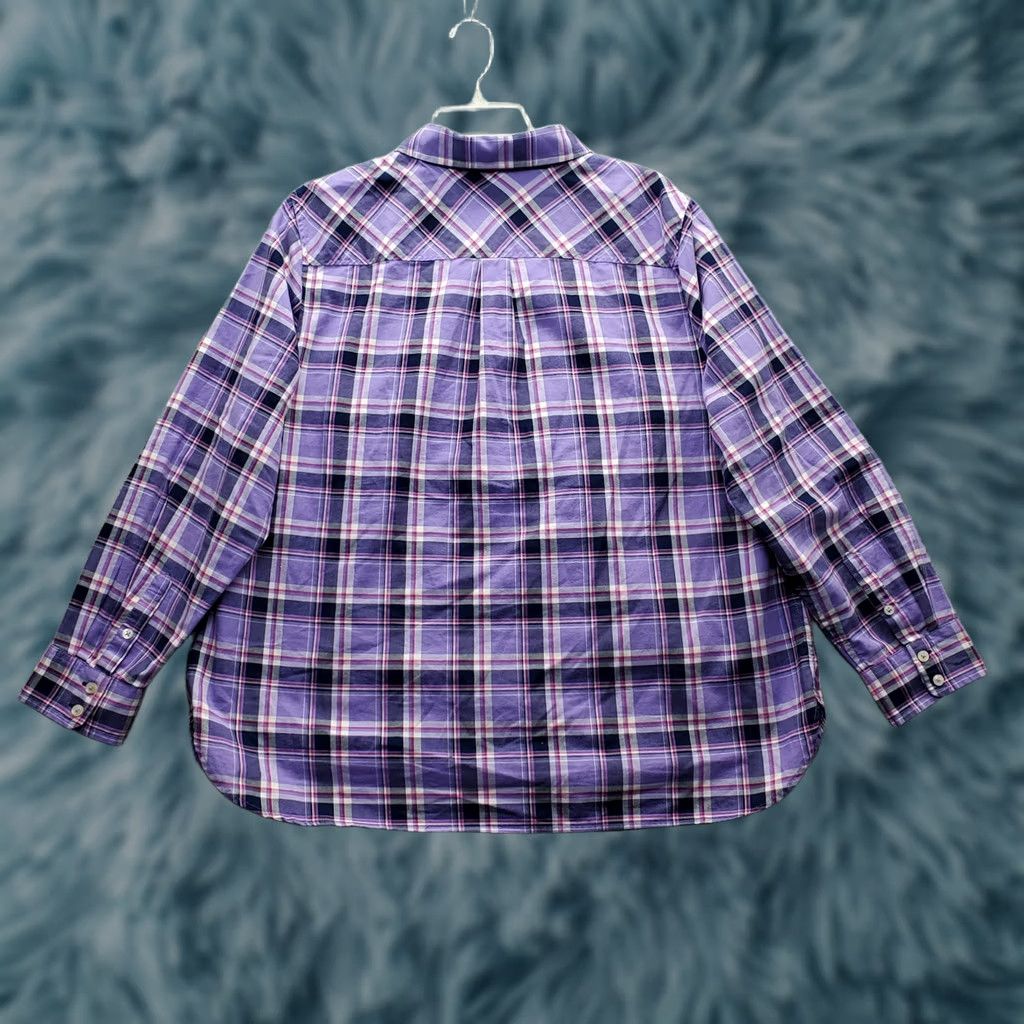 Talbots Talbots Shirt Womens 2X Multicolor Plaid Classic Fit Long Sleeve Button Up Size XXL / US 16-18 / IT 52-54 - 1 Thumbnail