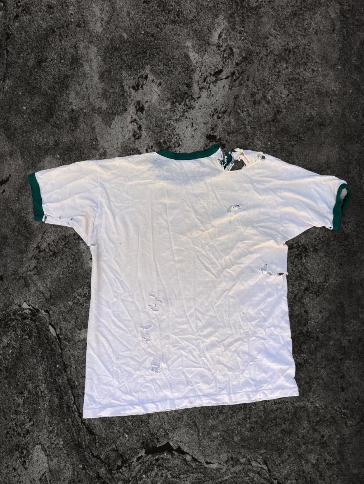 Other TWOFOLD 1970S COLLEGIATE THRASHED TEE Size US M / EU 48-50 / 2 - 2 Thumbnail