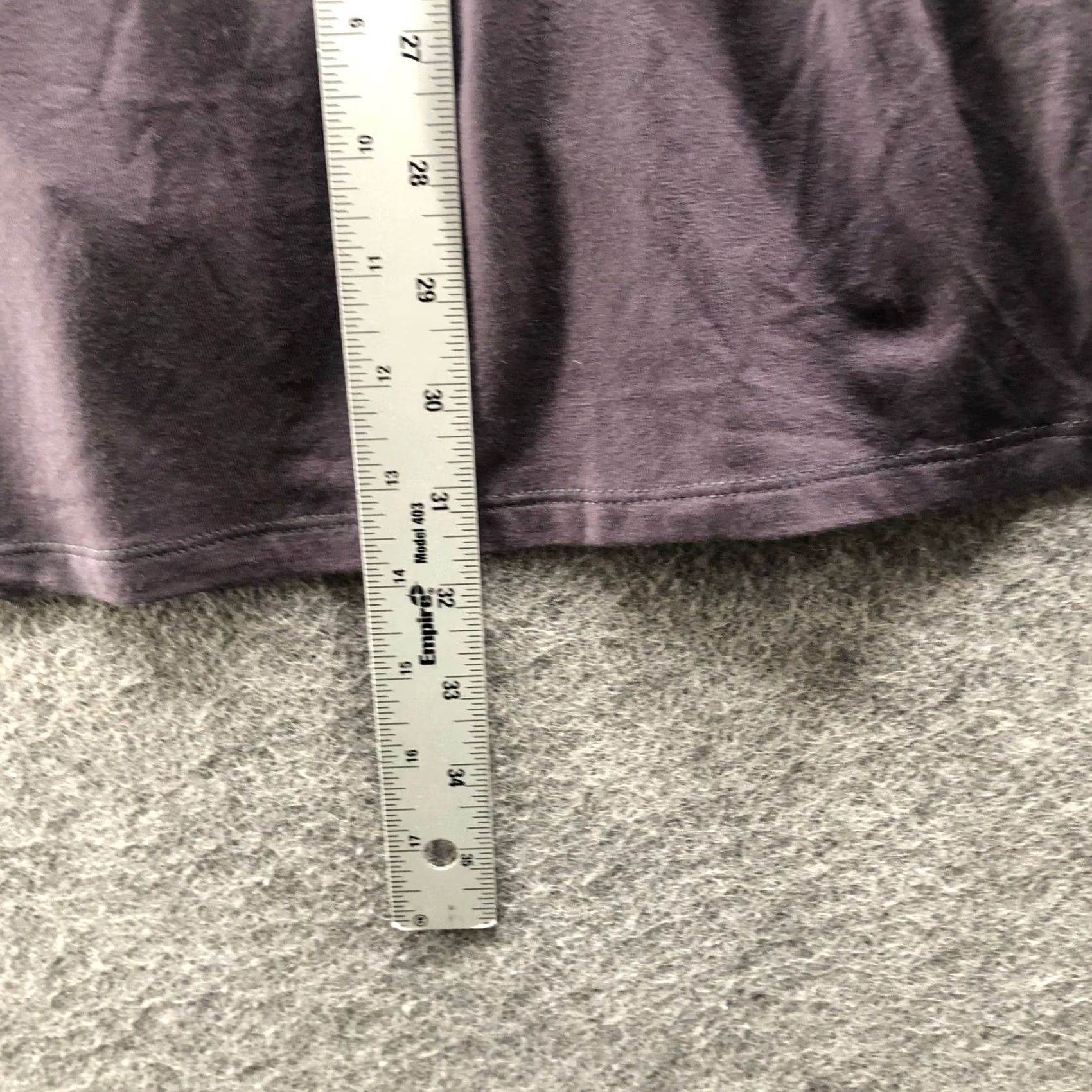 Vintage Catherines Top Womens 3X Gray Curvy Collection Surplice Faux Wrap Geometric Size XXL / US 16-18 / IT 52-54 - 7 Thumbnail