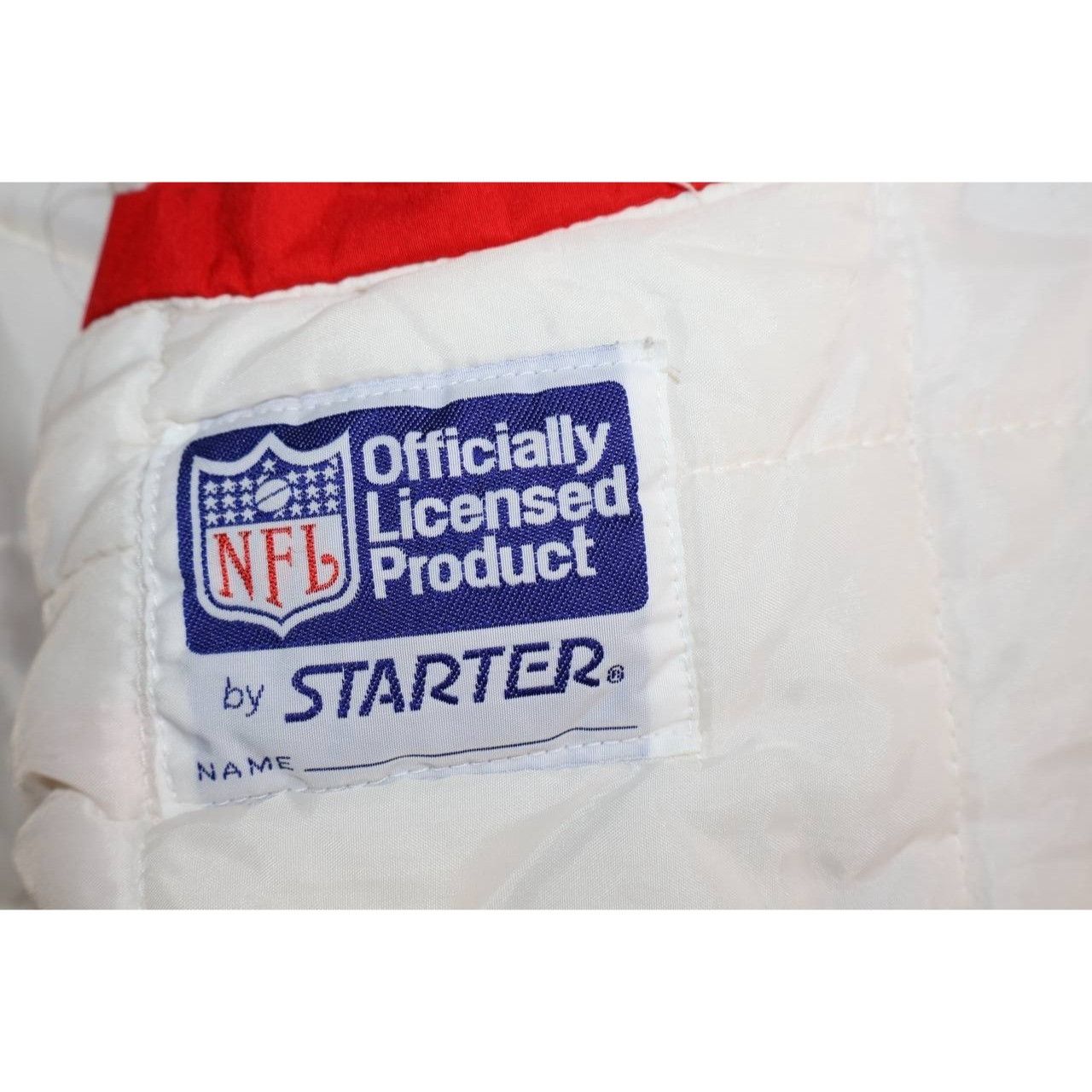 Starter Vintage Starter San Francisco 49ers NFL Hooded Puffer Jacket Size US XL / EU 56 / 4 - 12 Thumbnail