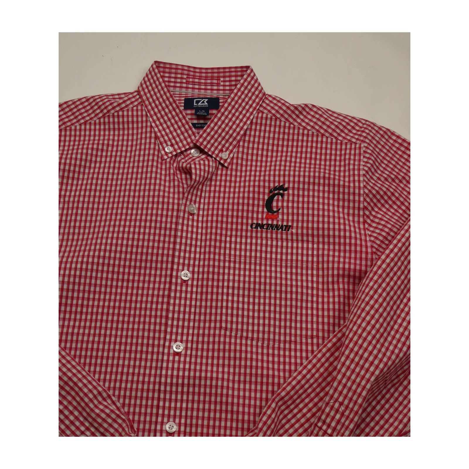 NCAA CINCINAITI BEARCATS button down shirt, Cutter & Buck, Large Size US L / EU 52-54 / 3 - 2 Thumbnail