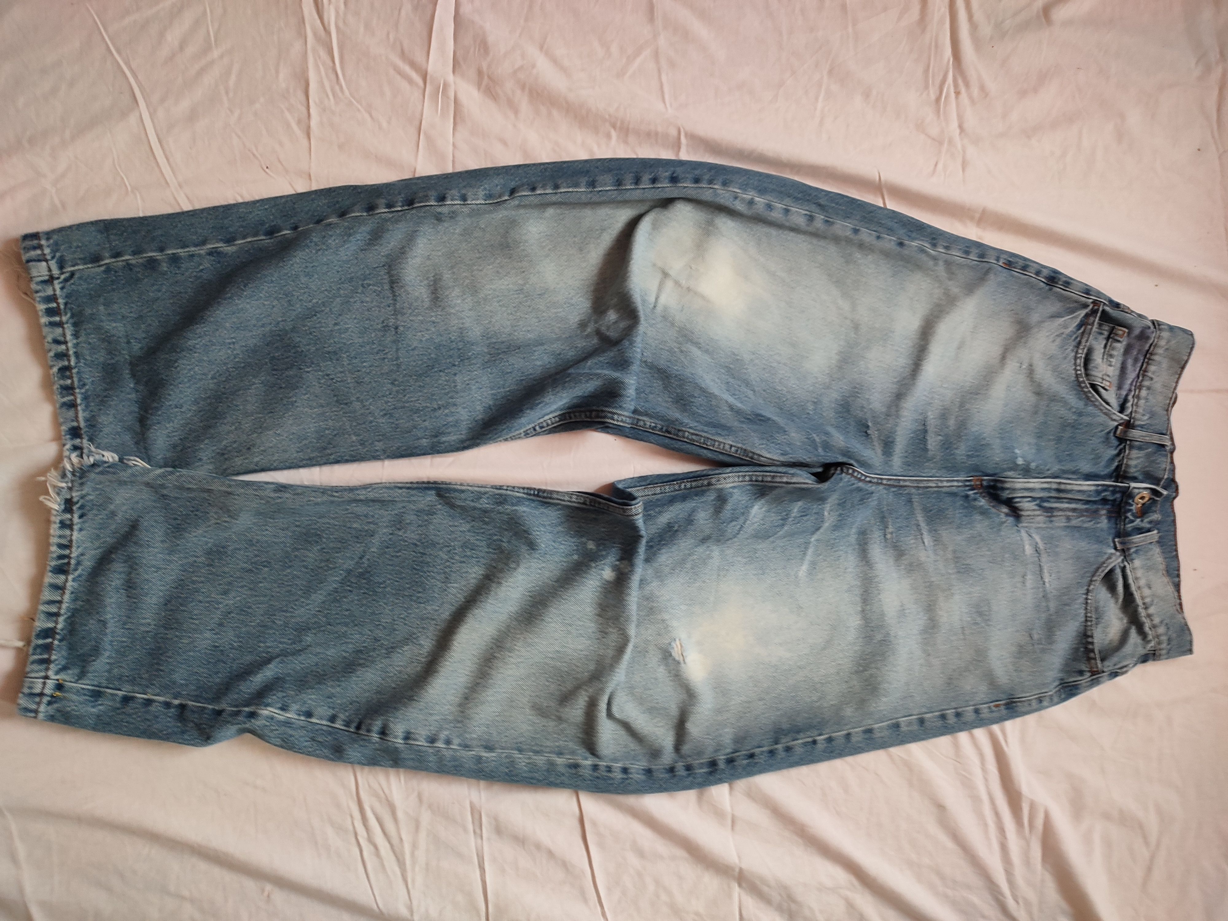 Other Customised collusion baggy jeans Size US 30 / EU 46 - 6 Thumbnail