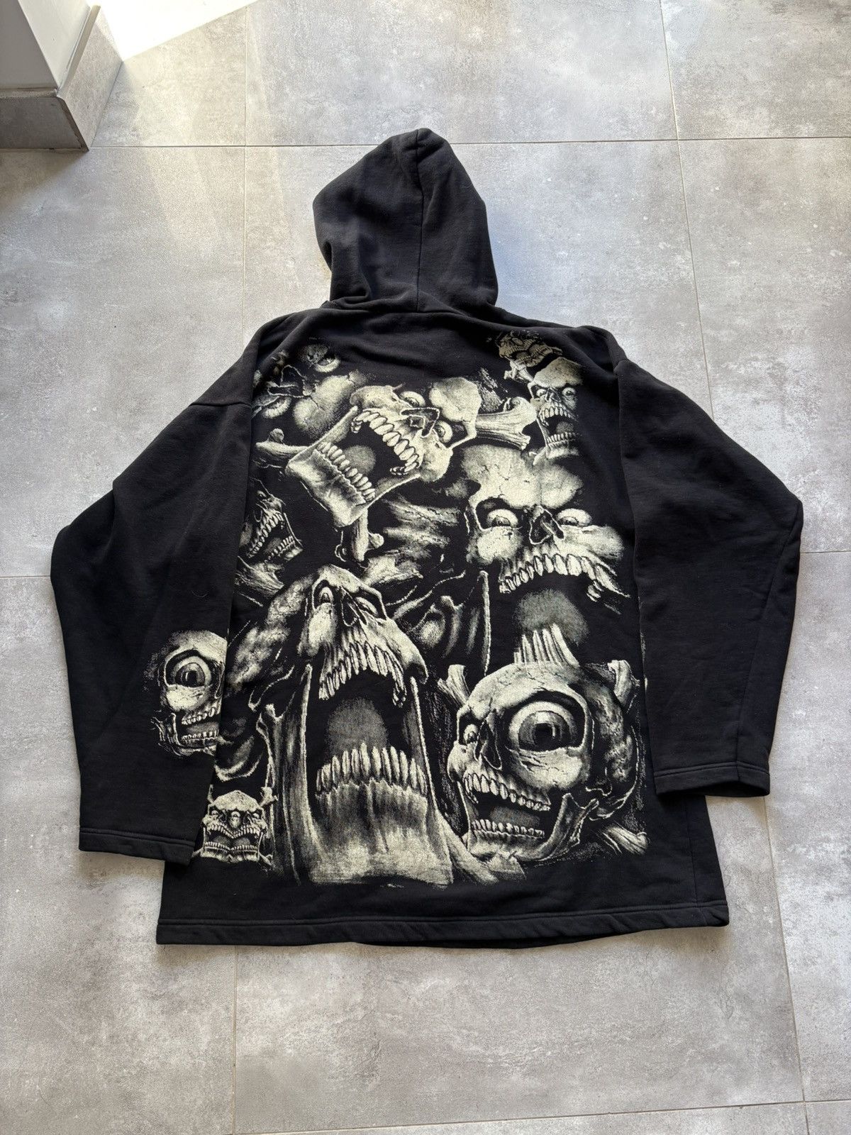 Other SCARY SKULL FACES HOODIE TRAVIS SCOTT STYLE Y2K Size US XL / EU 56 / 4 - 6 Thumbnail