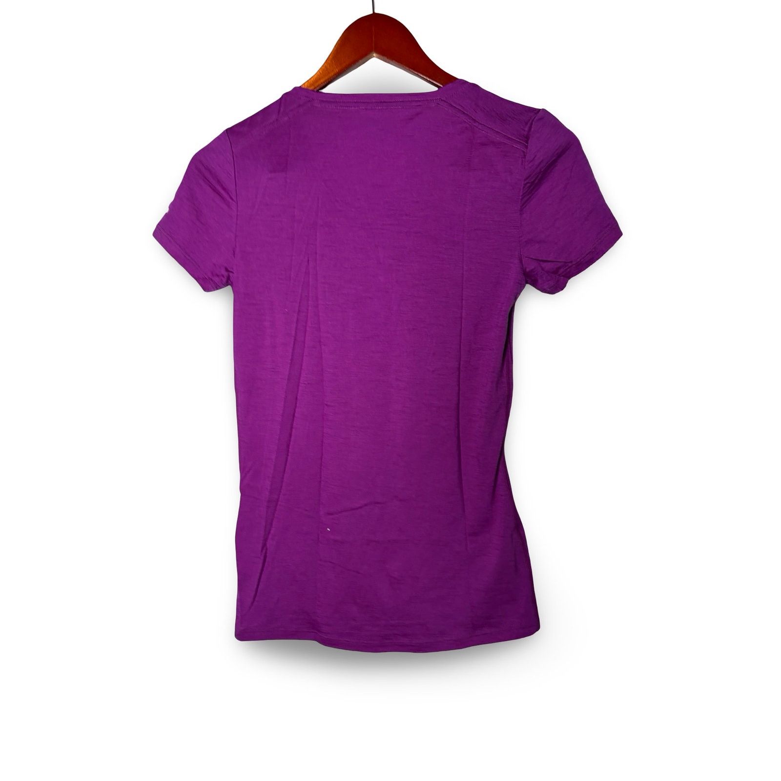 Icebreaker Icebreaker purple merino wool tee sz XS Size XS / US 0-2 / IT 36-38 - 3 Thumbnail