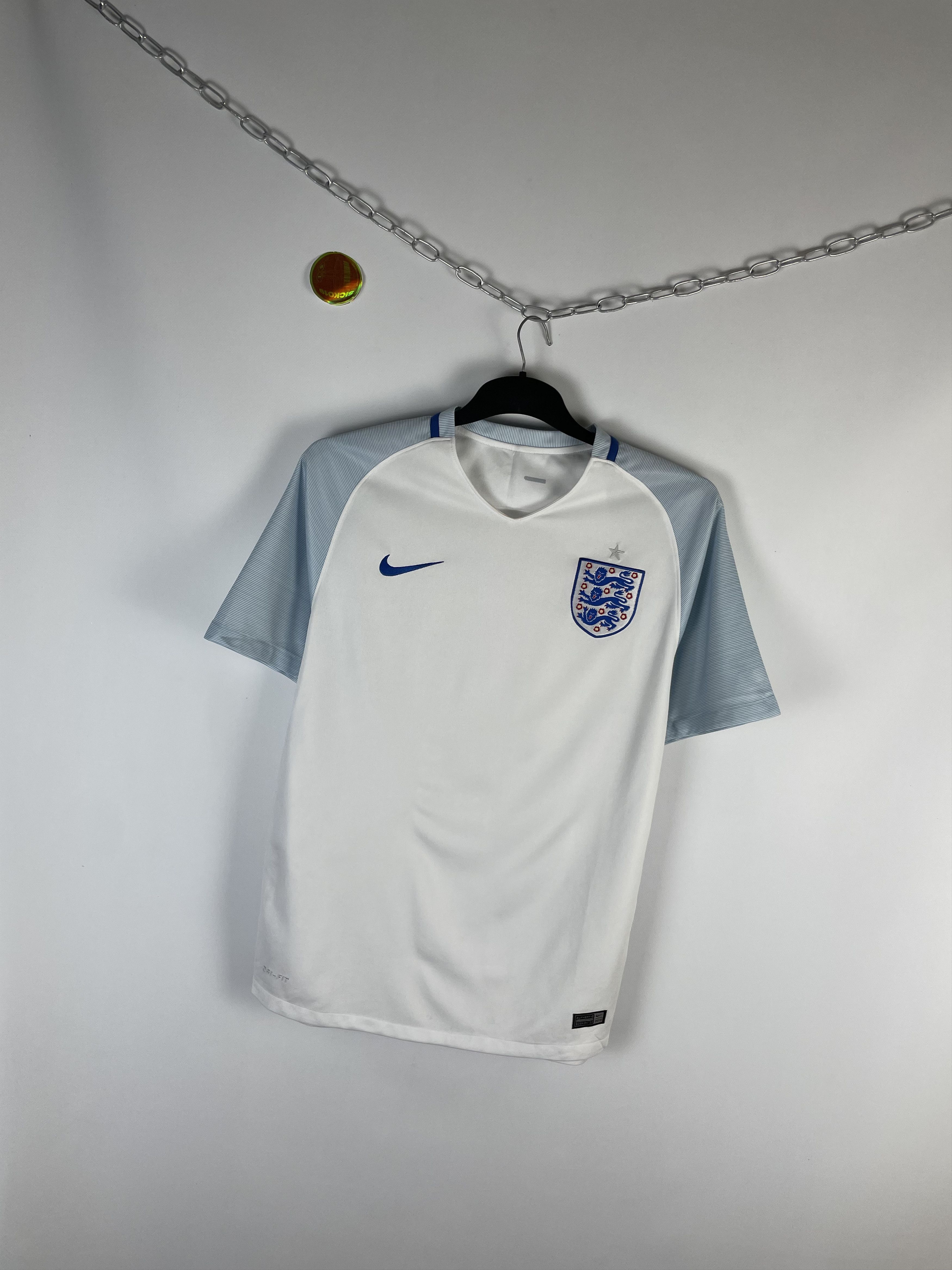 Nike Nike England tee jersey Drill Shirt Size US M / EU 48-50 / 2 - 2 Thumbnail