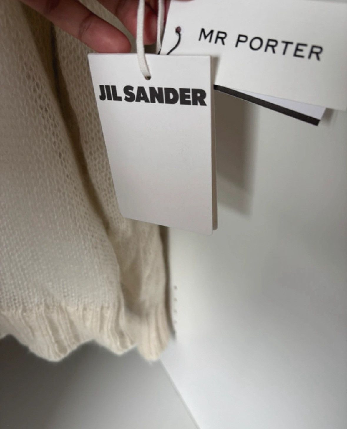 Jil Sander Jil Sander Crew Neck Mohair Blend Double-layered sweater Size US M / EU 48-50 / 2 - 9 Thumbnail