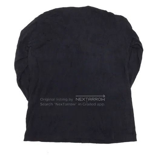 Yohji Yamamoto Yohji Yamamoto Black Knit Cardigan shirt Size US L / EU 52-54 / 3 - 3 Thumbnail