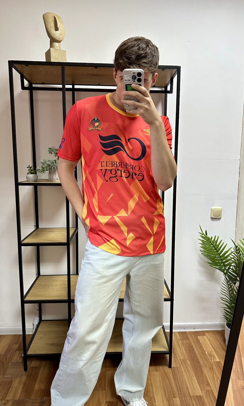 Umbro Power Dynamo FC Umbro Jersey Football Shirt Soccer Zambia Size US XL / EU 56 / 4 - 15 Thumbnail