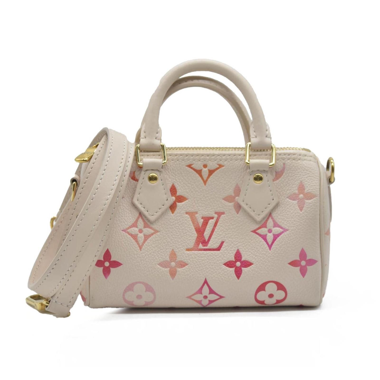 Louis Vuitton Empreinte Monogram Nano Speedy Sunrise RFID