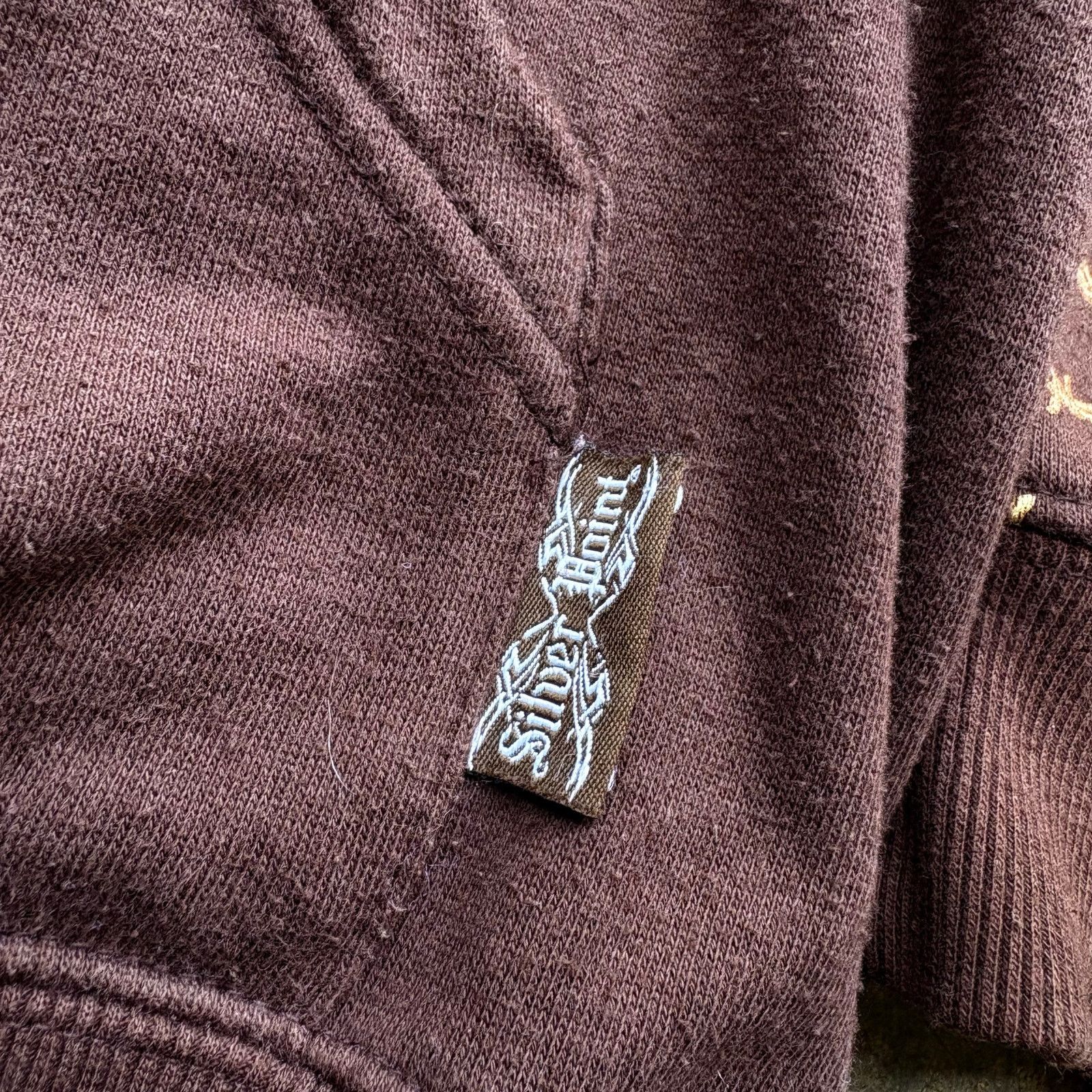 Vintage Crazy Vintage Silver Point Y2K Barbed Wire Sweatshirt ERD Size US L / EU 52-54 / 3 - 2 Thumbnail