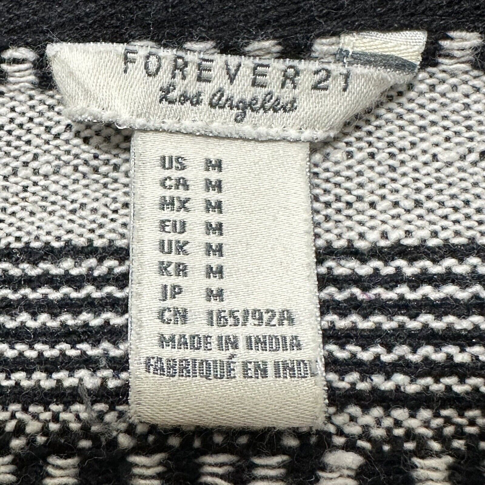Forever 21 Forever 21 Medium Aztec Surf Knit Hoodie Poncho Sweater Size M / US 6-8 / IT 42-44 - 3 Thumbnail