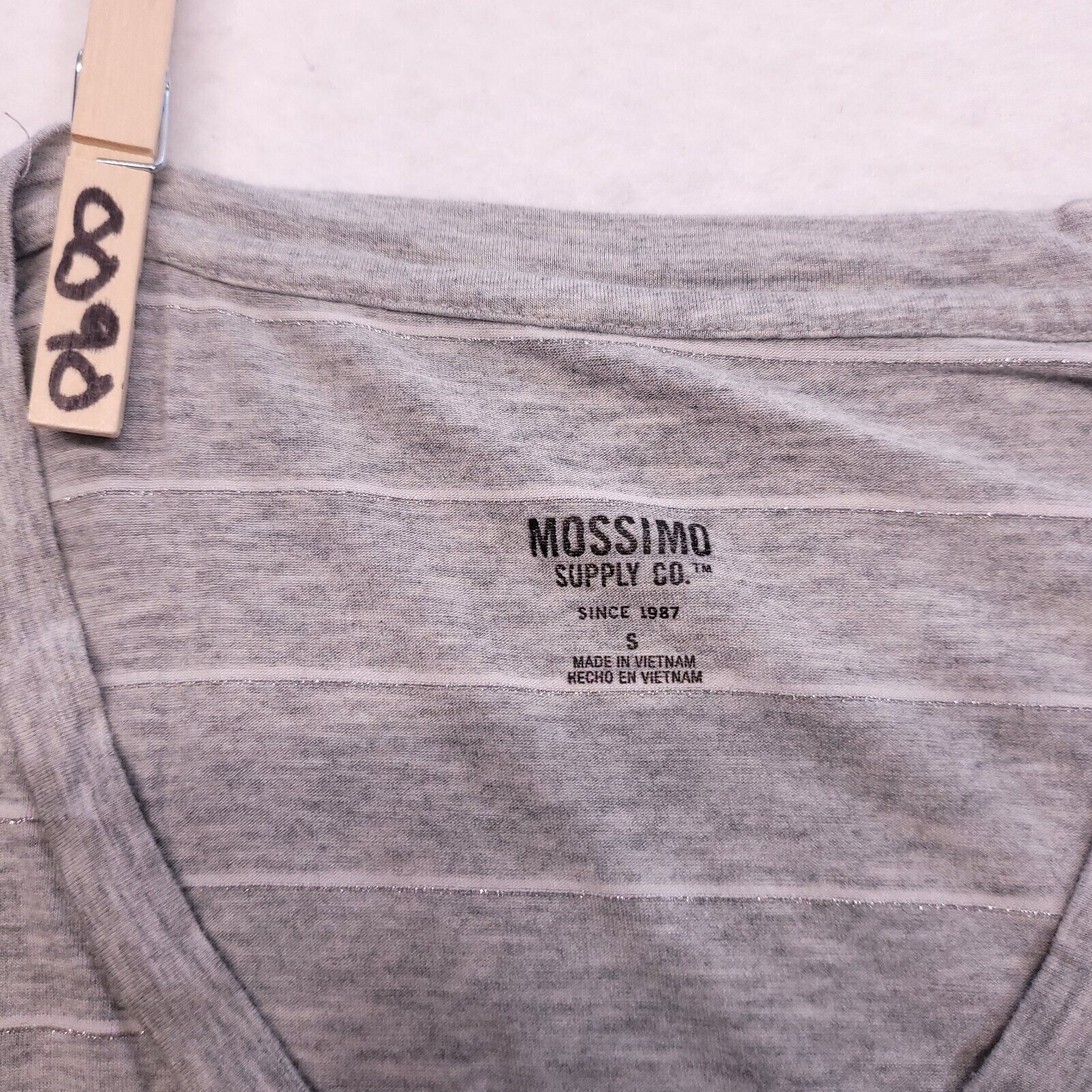 Mossimo Mossimo Supply Co Casual Pullover Shirt Womens Size S Gray Size S / US 4 / IT 40 - 3 Thumbnail