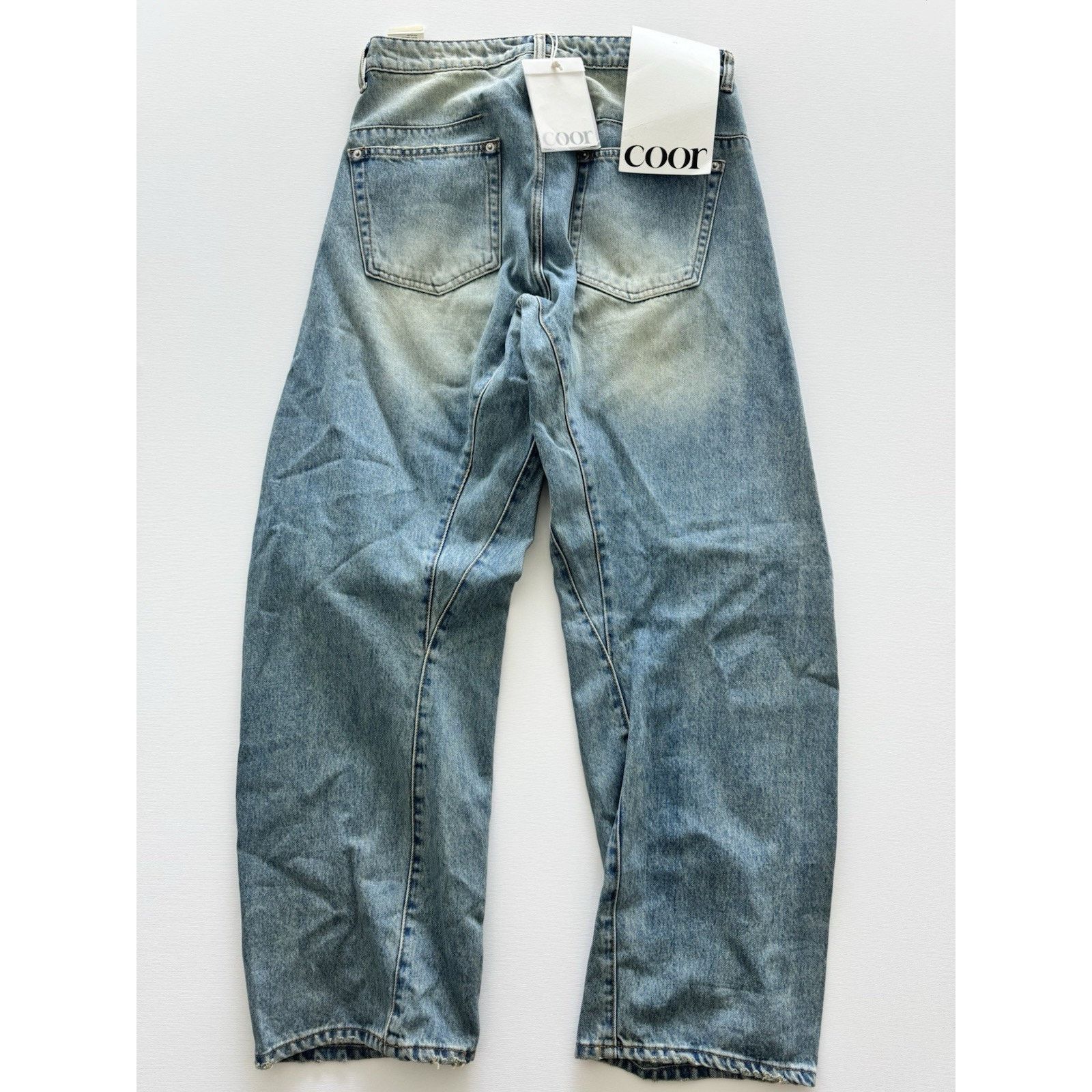 Other COOR Washed Engineer Denim Pants | Korean Streetwear | Men’s Size US 33 - 7 Thumbnail
