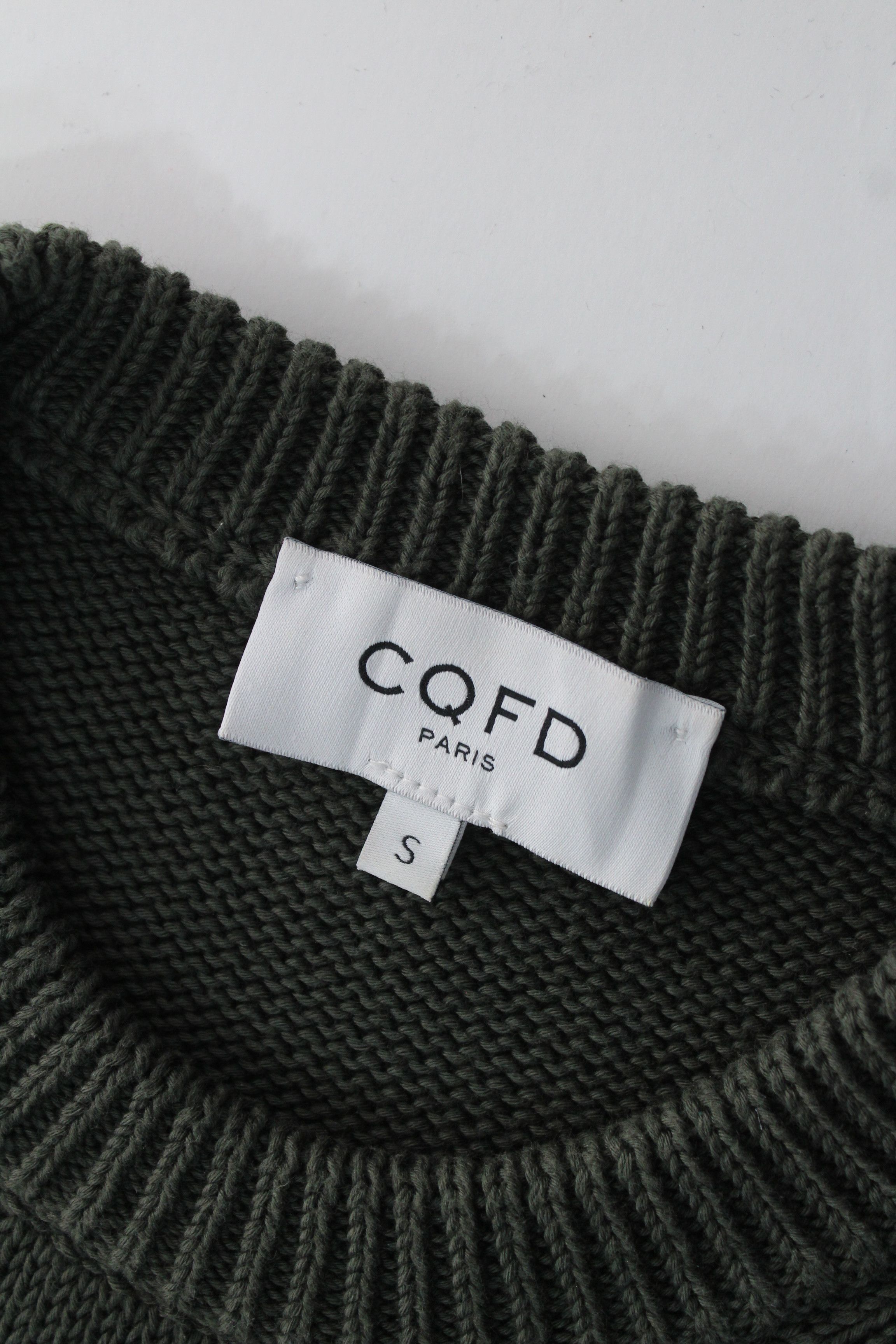 Other CQFD Paris Sweater Size S Made In Italy Size S / US 4 / IT 40 - 10 Thumbnail