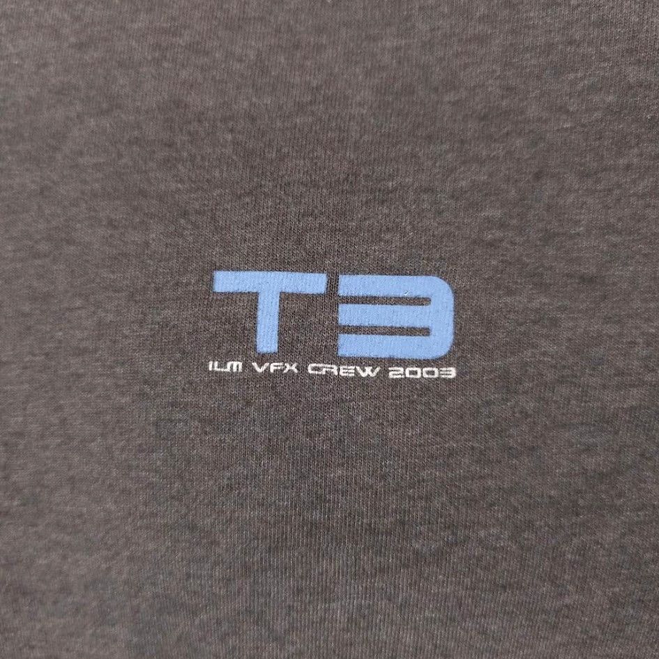 American Apparel VINTAGE Terminator 3 T Shirt Mens Size Medium Y2K Visual FX Crew Made In USA Shirt Mens Gray Cotton Short Sleeve Crew Neck American Apparel T-Shirt Size US M / EU 48-50 / 2 - 3 Thumbnail