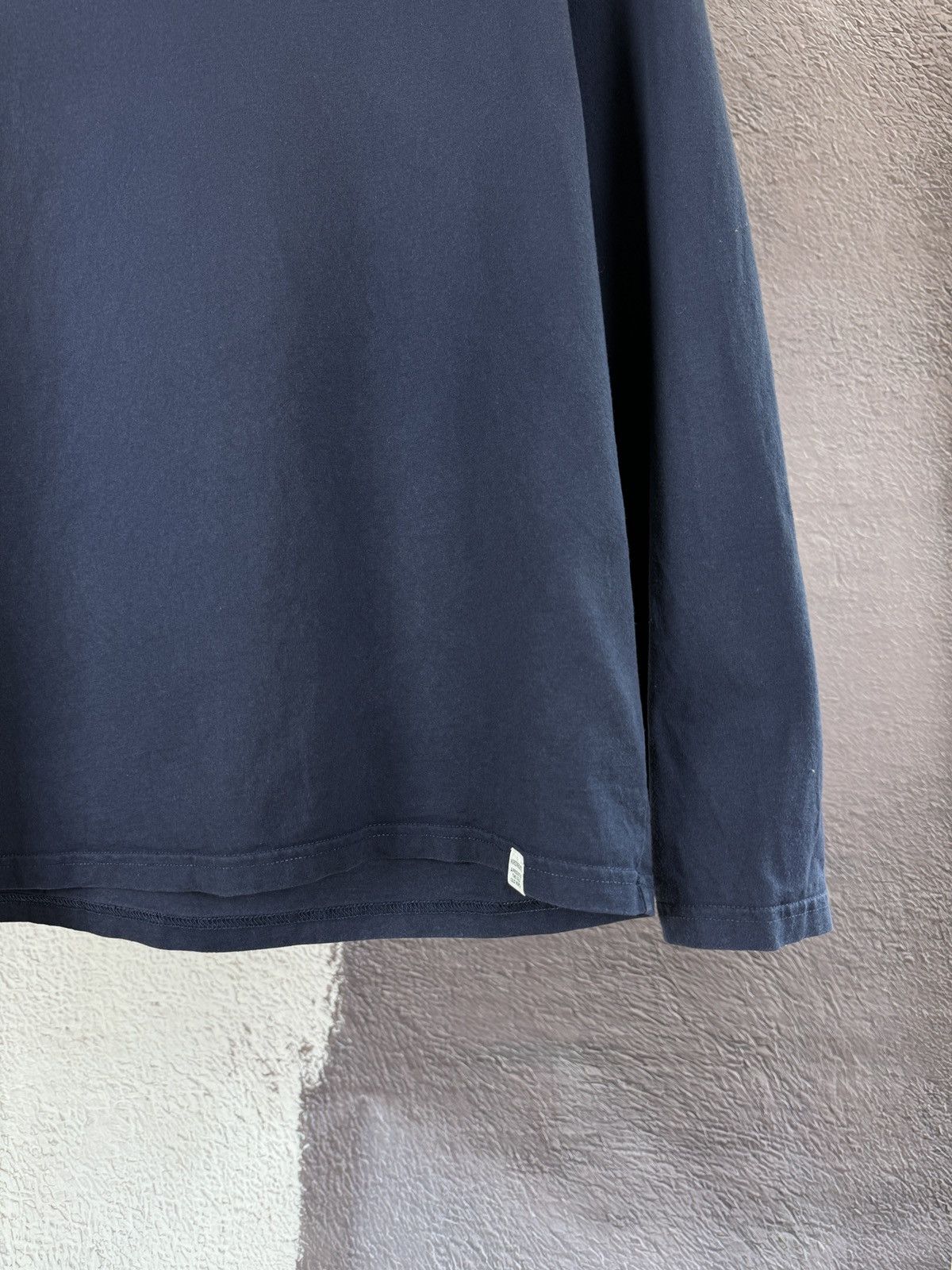 Norse Projects Norse Projects blue navy Niels standard ls tee shirt Size US M / EU 48-50 / 2 - 6 Thumbnail