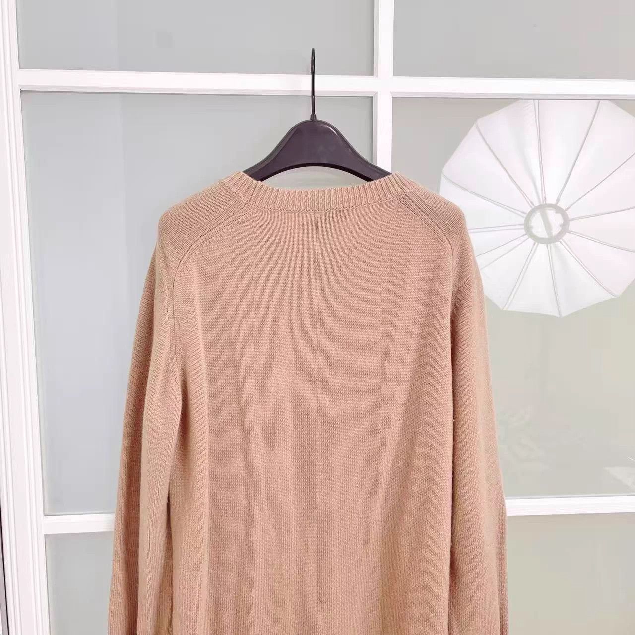 Unknown London S'Max Mara Camel Cashmere Wool Knit Dress 98% New Size S / US 4 / IT 40 - 7 Thumbnail