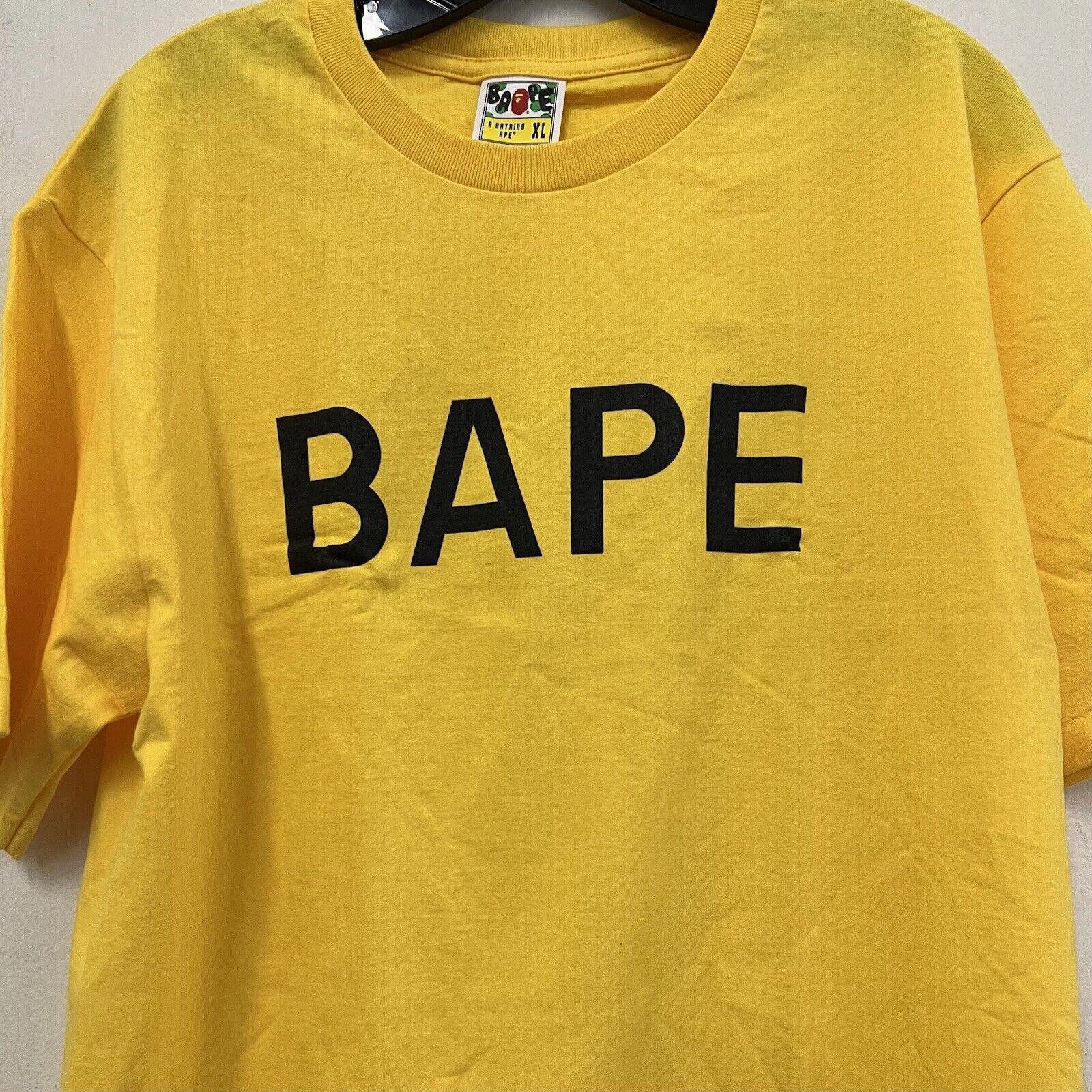 Bape BAPE Keith Haring Foundation Tee 2 XL Yellow a bathing ape Size US XL / EU 56 / 4 - 3 Thumbnail