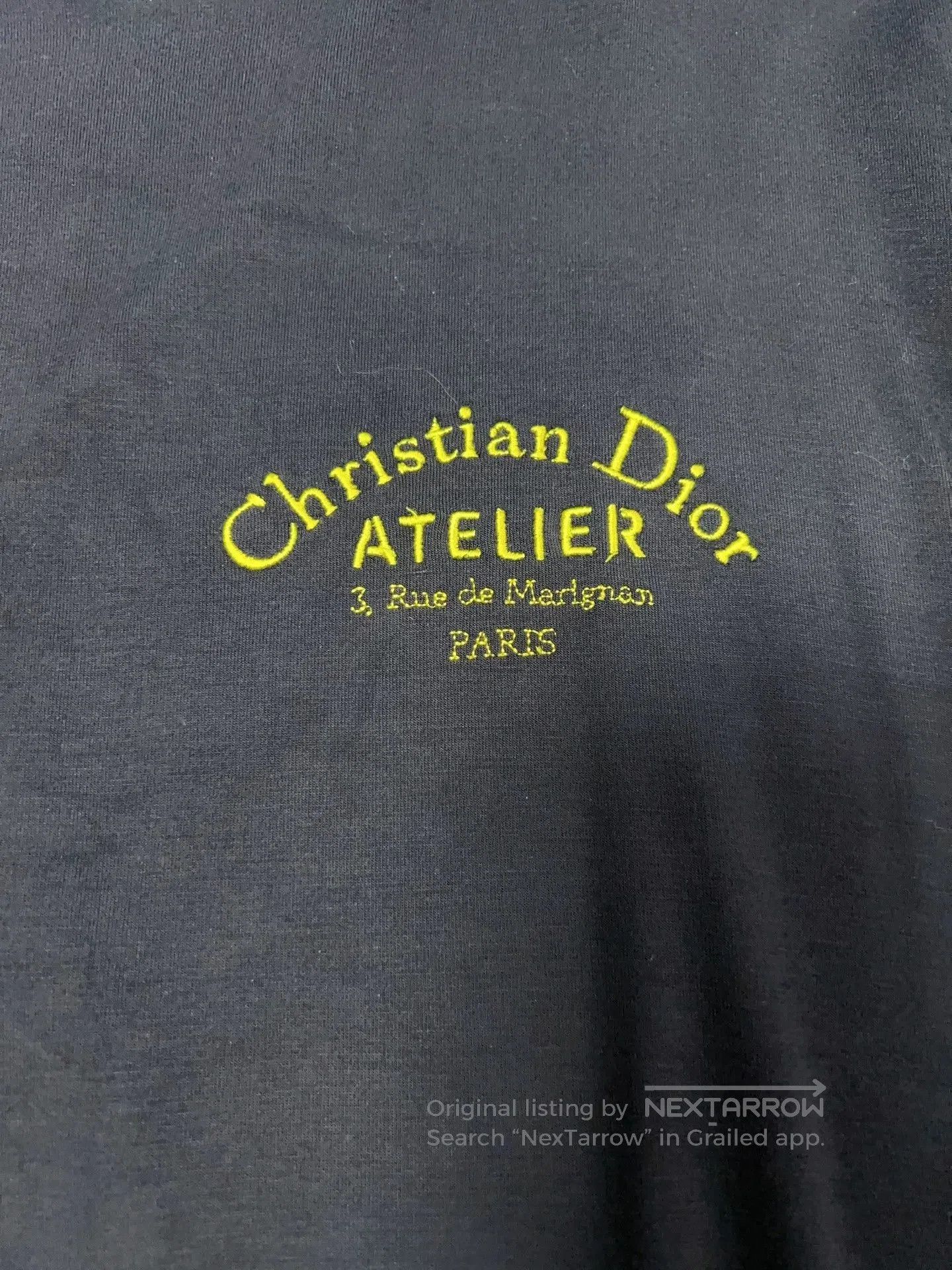 Dior Dior Embroidered Letter Hoodie for Men. Size US M / EU 48-50 / 2 - 4 Thumbnail