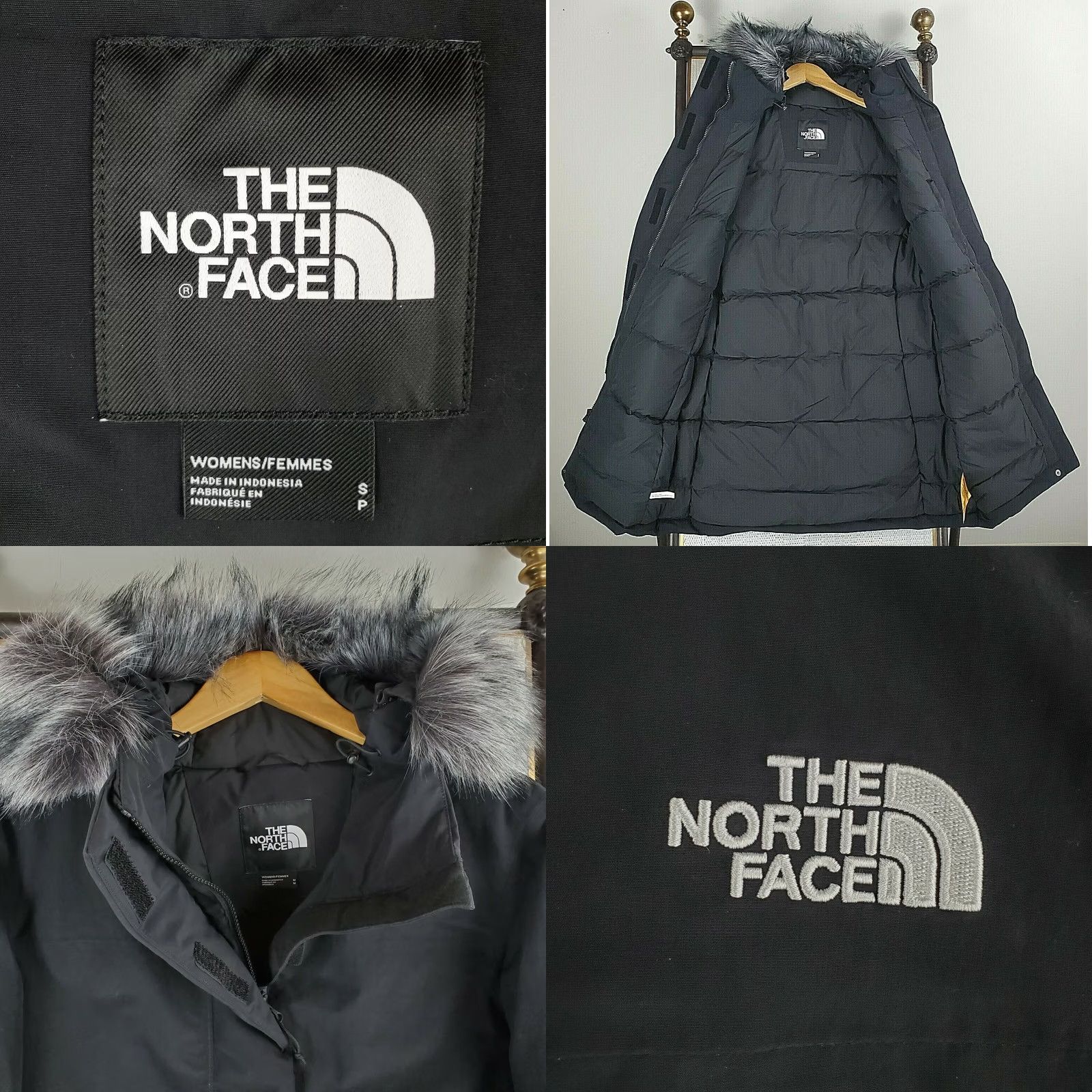 The North Face The North Face Womens 550 Down Parka Jacket Arctic Black Small NWT Waterproof Windproof Hooded Size S / US 4 / IT 40 - 8 Thumbnail