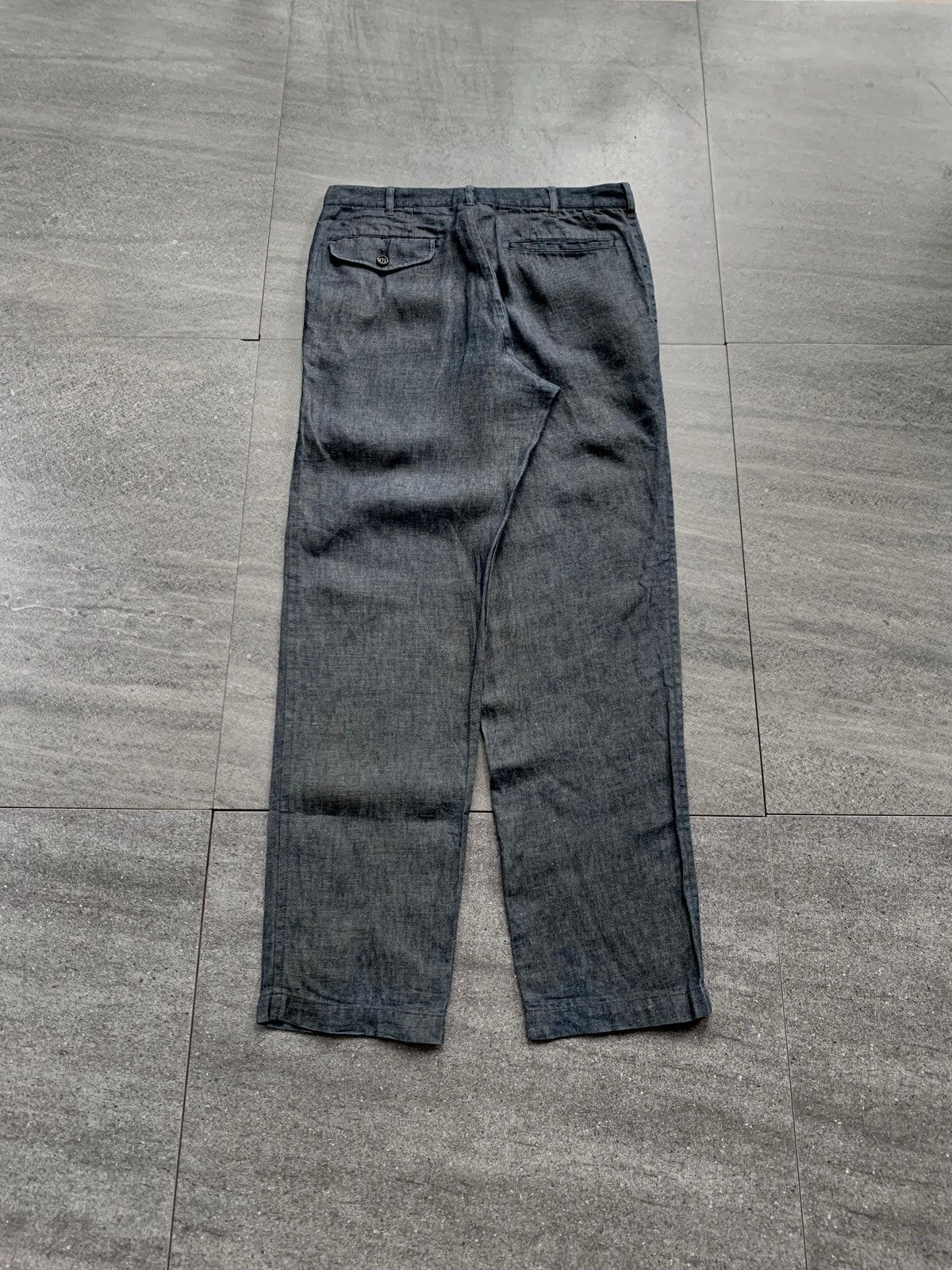 Comme des Garcons Homme FREE TAX! Linen Blend Trousers Size US 31 - 5 Thumbnail